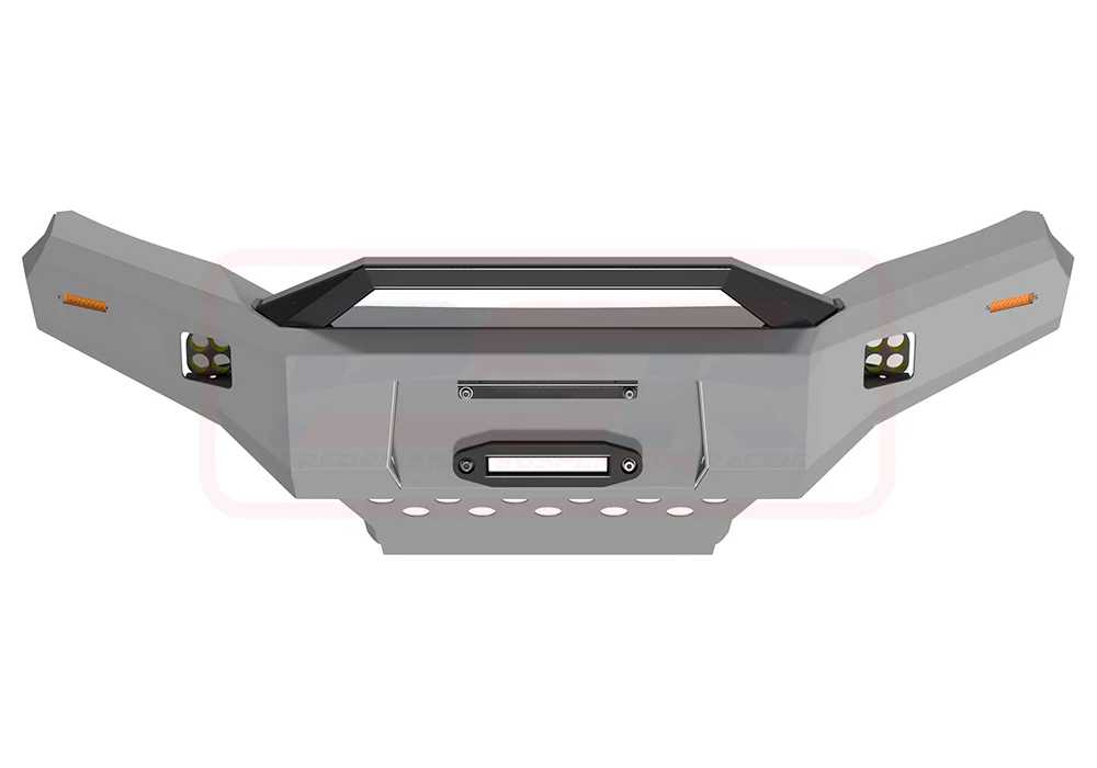 Holden Colorado (6/2012-2020) RG RG2 Ambush Sheet Metal Hoop Bullbar - Image 6