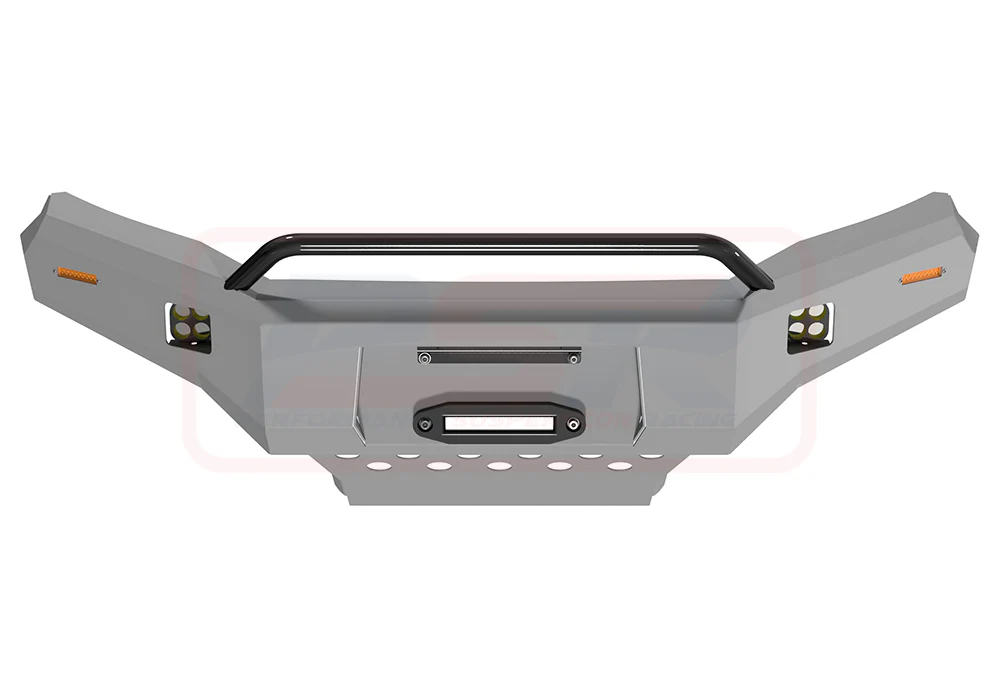 Holden Colorado 7 / Trailblazer (6/2012-2020) Wagon RG2 Ambush Low Single Hoop Bullbar - Image 3