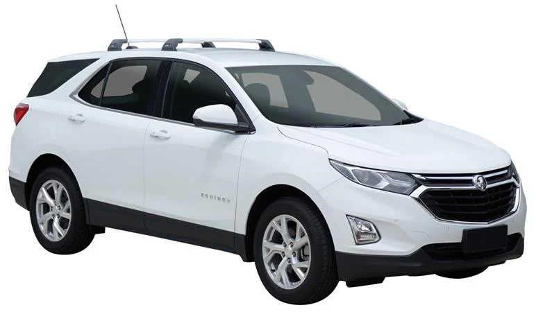Holden Equinox (2017-2020) 5 Door SUV Dec 2017 - 2020 (Naked Roof) Aero FlushBar Yakima Roof Rack
