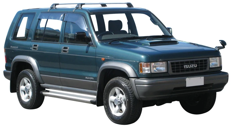 Holden Jackaroo (1992-2002) 5 Door SUV May 1992 - Jan 2002 (Naked Roof) Aero FlushBar Yakima Roof Rack