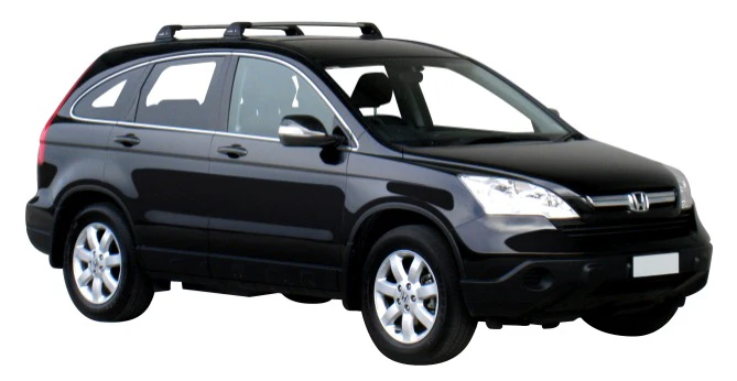 Honda CR-V (2007-2012) 5 Door SUV 2007 - 2012 (Naked Roof) Aero FlushBar Yakima Roof Rack