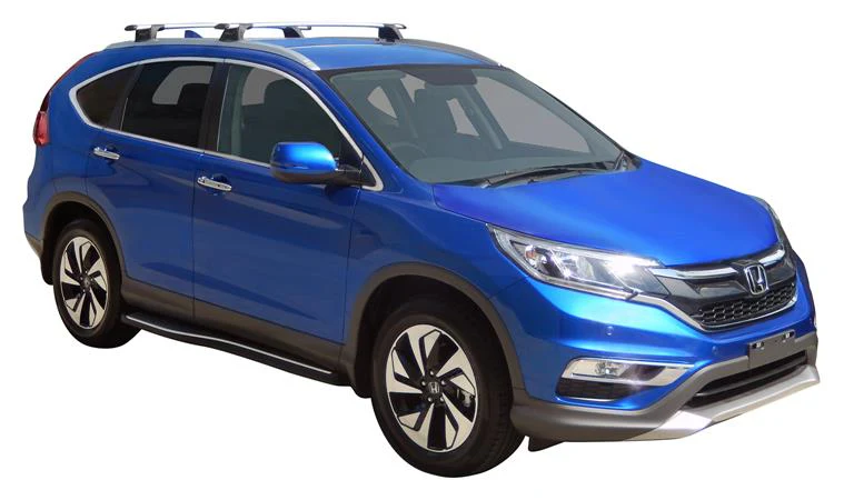 Honda CR-V (2015-2017) 5 Door SUV 2015 - Jun 2017 (Flush Rails) Aero ThruBar Yakima Roof Rack