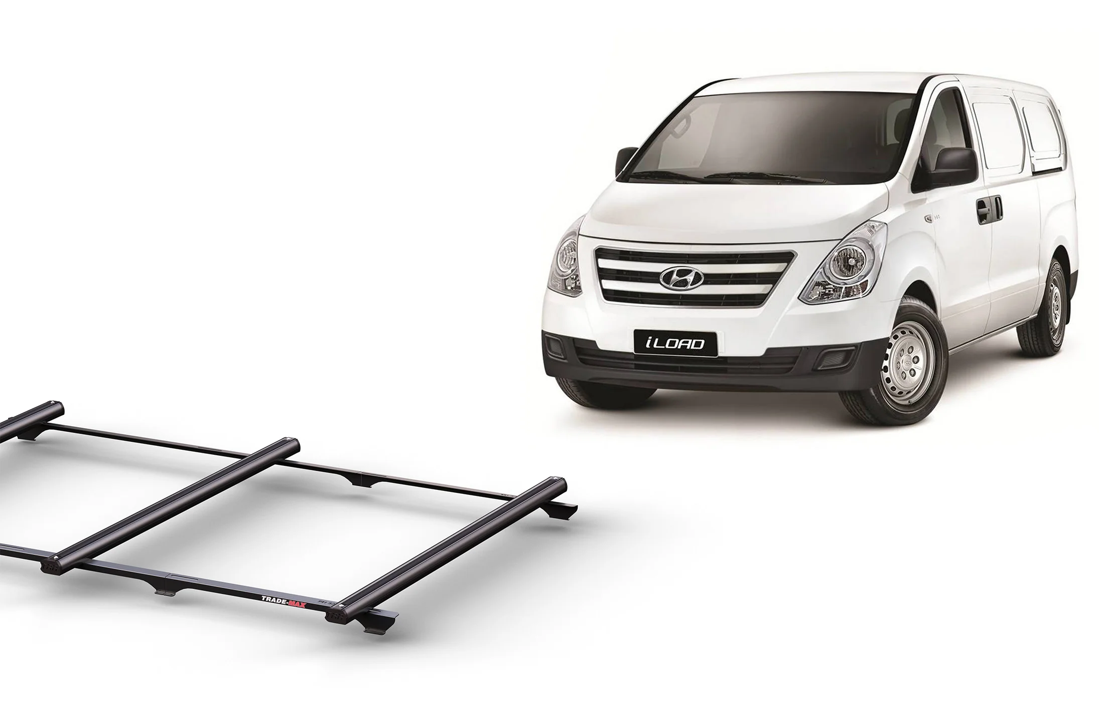 Hyundai iLoad Van (2008 – 12/21) Trademax Crossbars x 3 Wedgetail