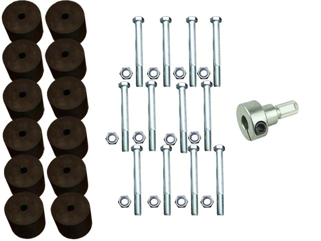 Isuzu D-max (06/2012-06/2019) Superior Engineering Body Lift Kit 2 Inch (50mm) Lift Suitable For Isuzu D-Max Series 2 Single Cab (Diesel Manual Style Side) with Tray Lift (Kit) - BLKDMAX2SCDMSS-XXX