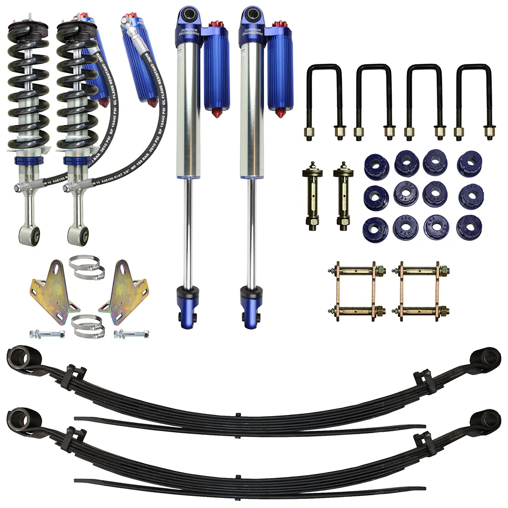 Isuzu D-max (06/2012-06/2019) Superior Engineering Superior Remote Reservoir 2.0 2 Inch (50mm) Lift Kit Suitable For Holden Colorado/Isuzu Dmax 2012-20 (Kit) - SUP-RR-COL2