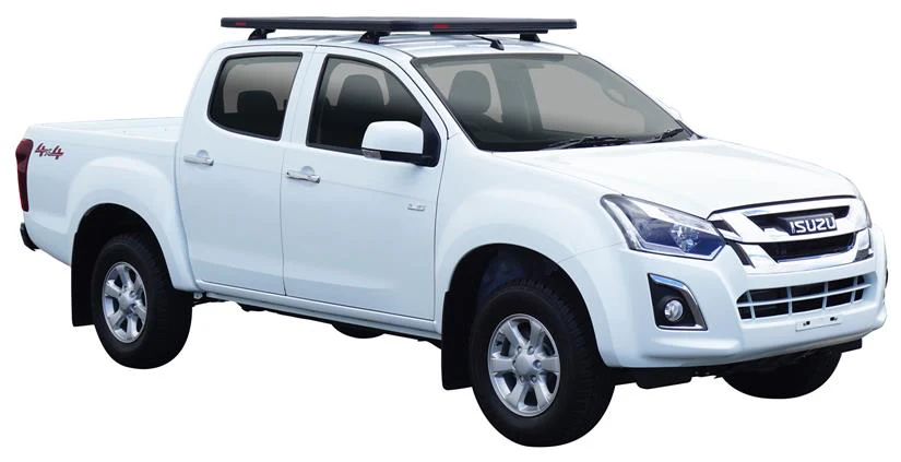 Isuzu D-Max (2012-2017) LS-M/LS-U Crew Cab 4 Door Ute 2012 - Apr 2017 (Naked Roof) Platform A 1240 x 1530 mm (Pre-assembled) Yakima Roof Rack