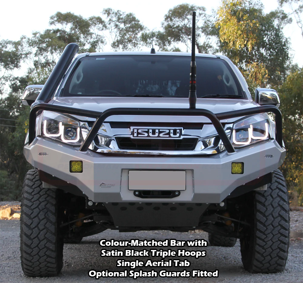 Isuzu D-MAX (2012-2021) Strut Front 1 () 2012-2017 Ambush Triple Hoop Bullbar - Image 3