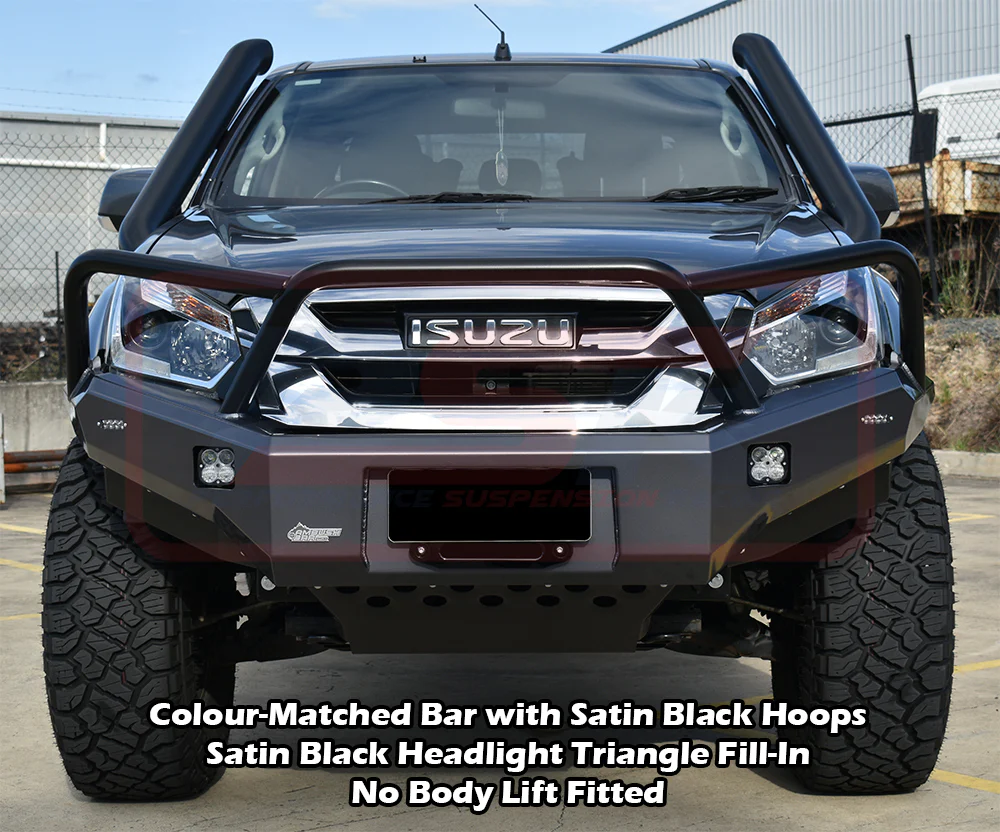 Isuzu D-MAX (2012-2021) Strut Front 2 () 2017-2020 Ambush Triple Hoop Bullbar - Image 5