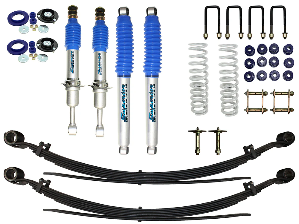Isuzu D-max (2020-current) Ute All All Superior Nitro Gas Twin Tube 2 Inch (50mm) Lift Kit