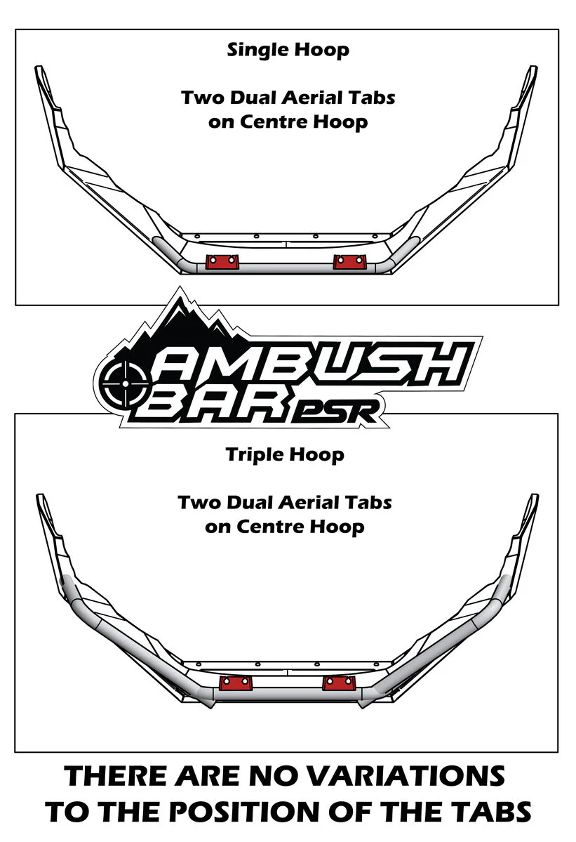 Isuzu D-MAX (2021-On) 4 2024-On Ambush Single Hoop Bullbar - Image 8