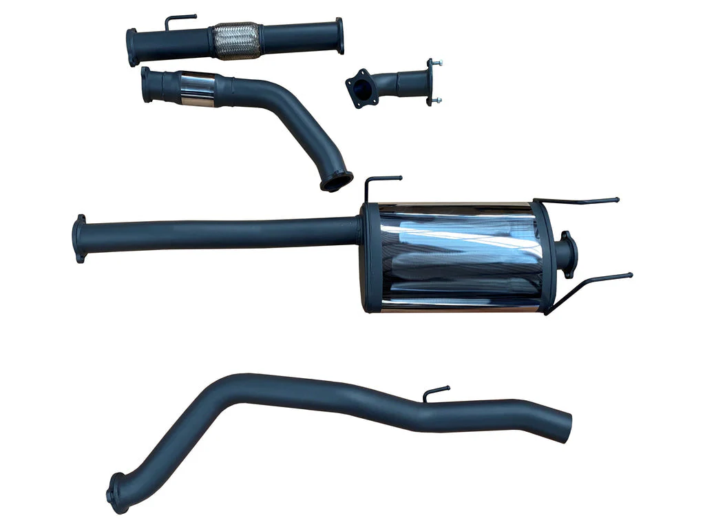 Isuzu D-Max  (2011-2016) Outlaw 4x4 - 2WD & 4WD 2011 - 2016 3L 4cyl Common Rail Turbo Diesel Muffler Exhaust System - Image 2
