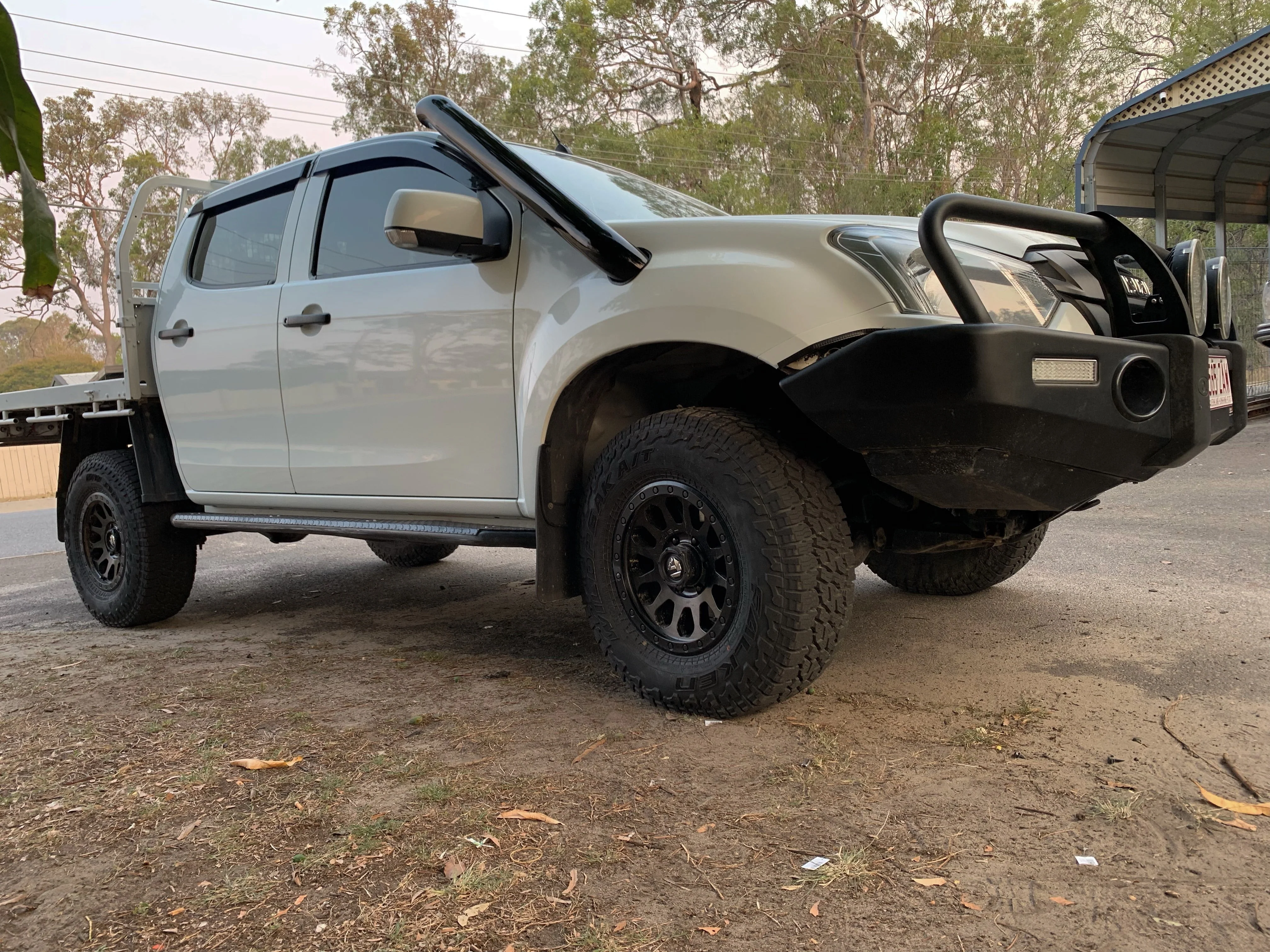 Isuzu D-MAX (2012-2020) 4" Stainless Steel Snorkel Kit - Meredith Metalworks - Image 2