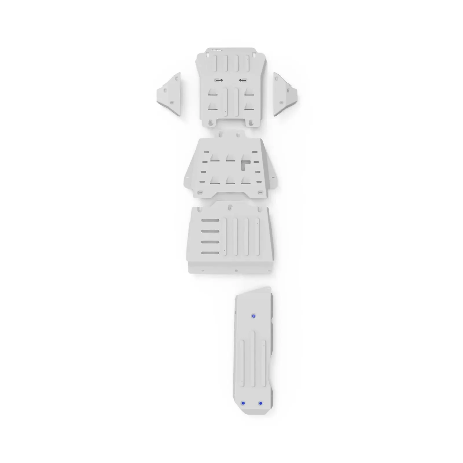Isuzu D-Max / Mazda BT-50 (2021–Present) Bash Plate Set – Engine, Transmission, Transfer Case & Fuel Tank
