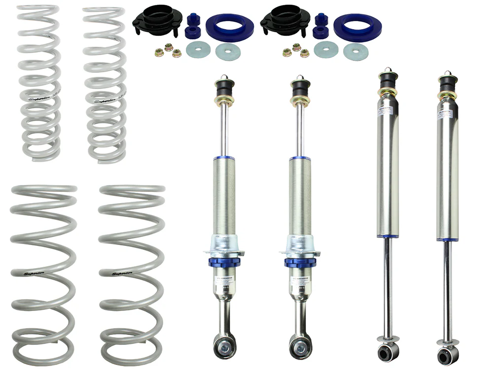 Isuzu MU-X (2013-2020)  Wagon Diesel 3.0ltr TD  Superior Monotube IFP 2.0 2 Inch (50mm) Lift Kit