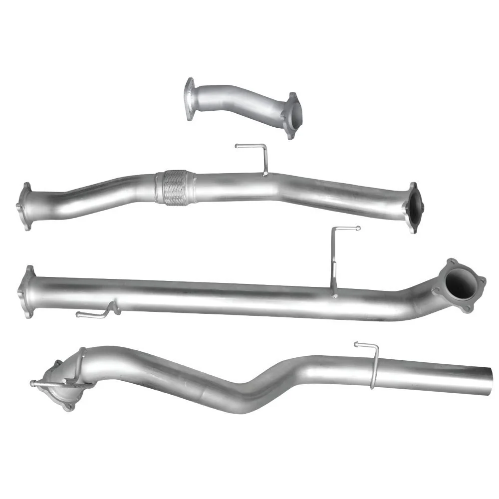 Isuzu MU-X (2016-2021)  3.0 4jj1 3" Stainless Steel Hulk 4x4 Exhaust Kit