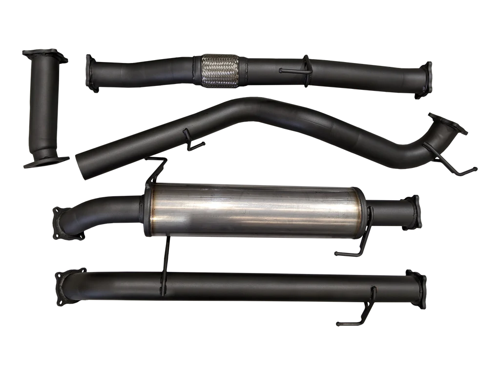 Isuzu MU-X (2016-2021) 3L 4cyl Common Rail Turbo Diesel Muffler (DPF Back) Exhaust System - Outlaw 4x4 - - Image 2