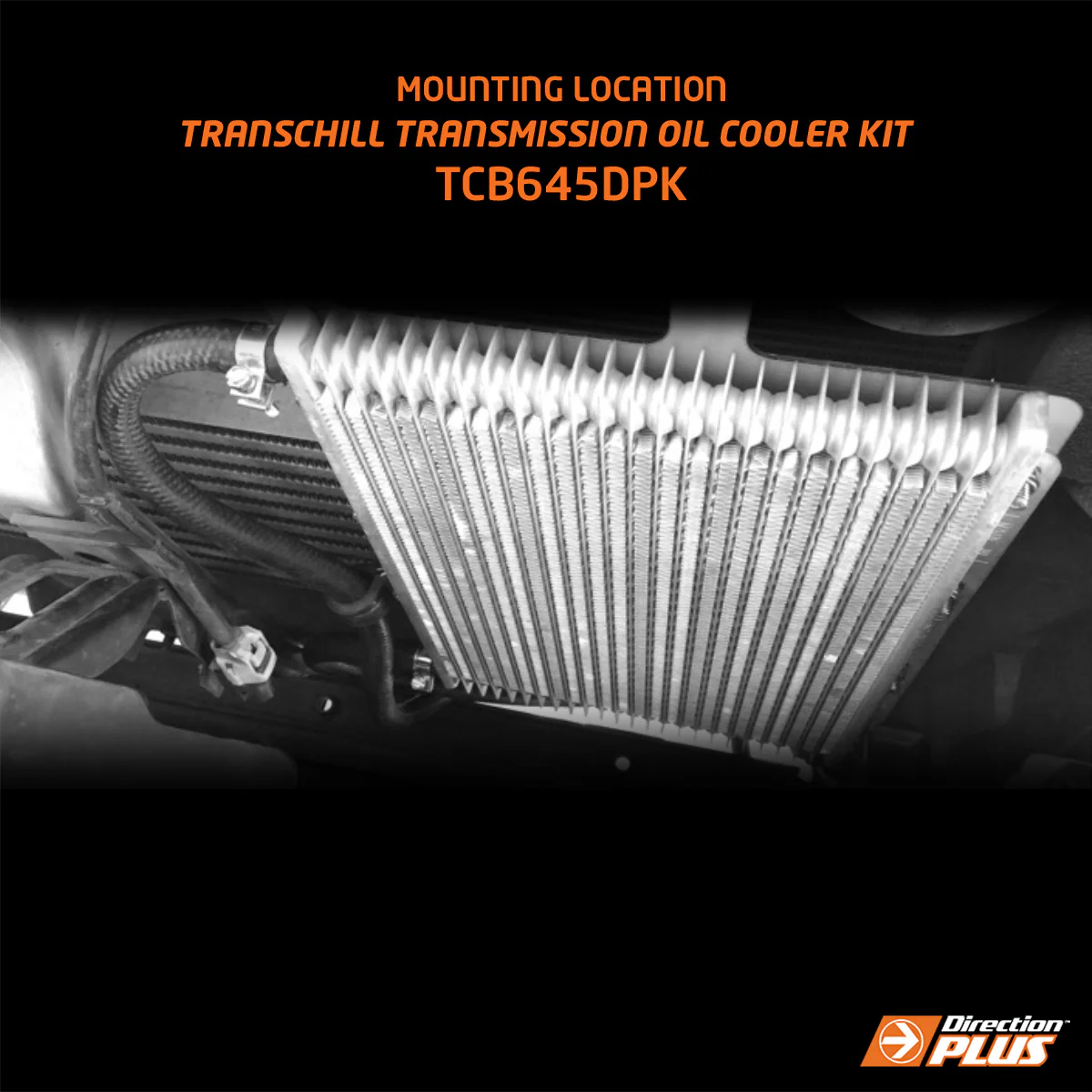Isuzu MU-X (2020-2025) 4JJ3-TCX Transchill Artic Black - Automatic Transmission Cooler - TCB646DPK - Image 4