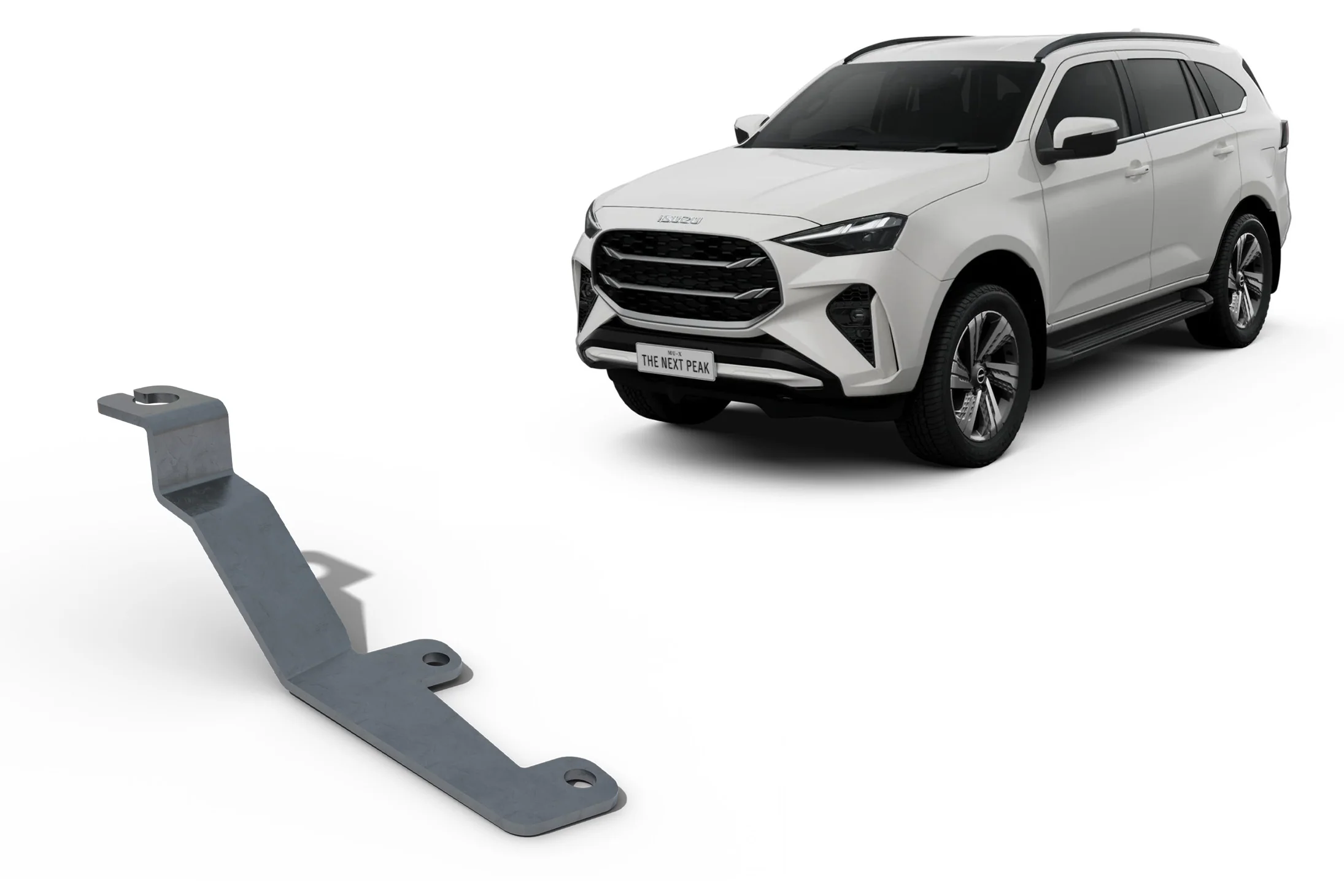 Isuzu Mux 2021 – Current Bonnet Aerial Mount Wedgetail