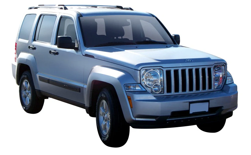 Jeep Cherokee (2008-2013) KK 5 Door SUV 2008 - 2013 (Raised Rails) Aero RailBar Yakima Roof Rack