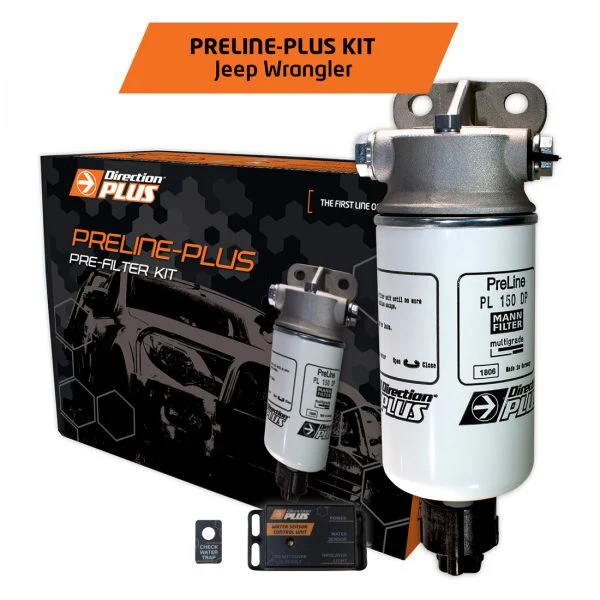 Jeep Wrangler (2007-2017) Direction Plus Preline-Plus Pre-Filter Kit - Image 2