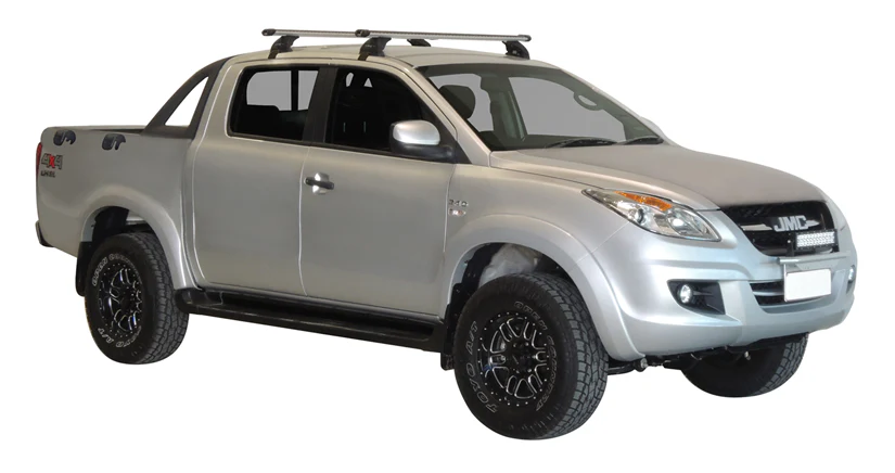 JMC Vigus (2015-2022) 4 Door Ute Jul 2015 - 2022 (Naked Roof) Yakima HD Through Bar Yakima Roof Rack
