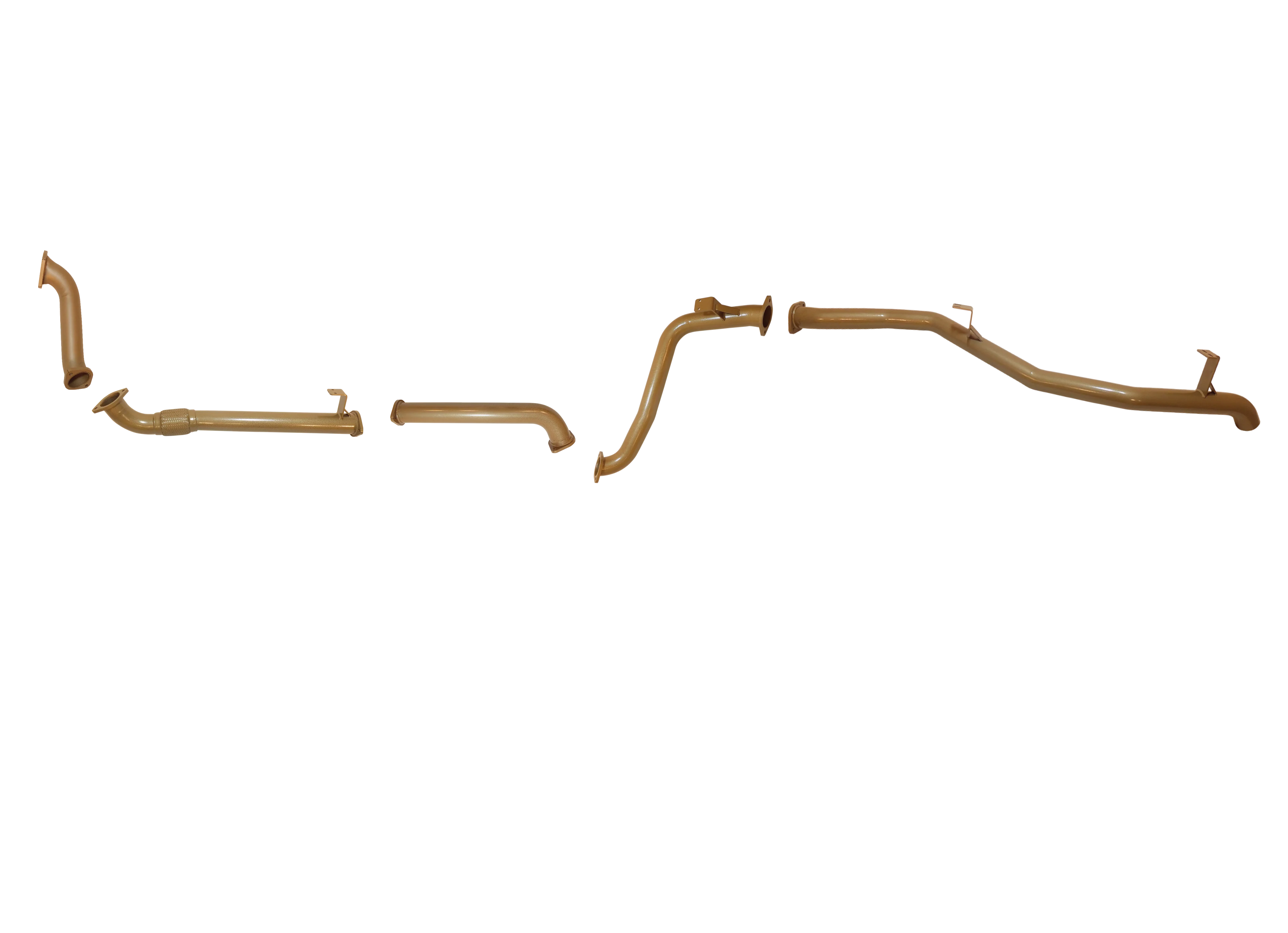 Toyota Landcruiser (2001-2007) 78 Series King Brown Performance Exhaust System
