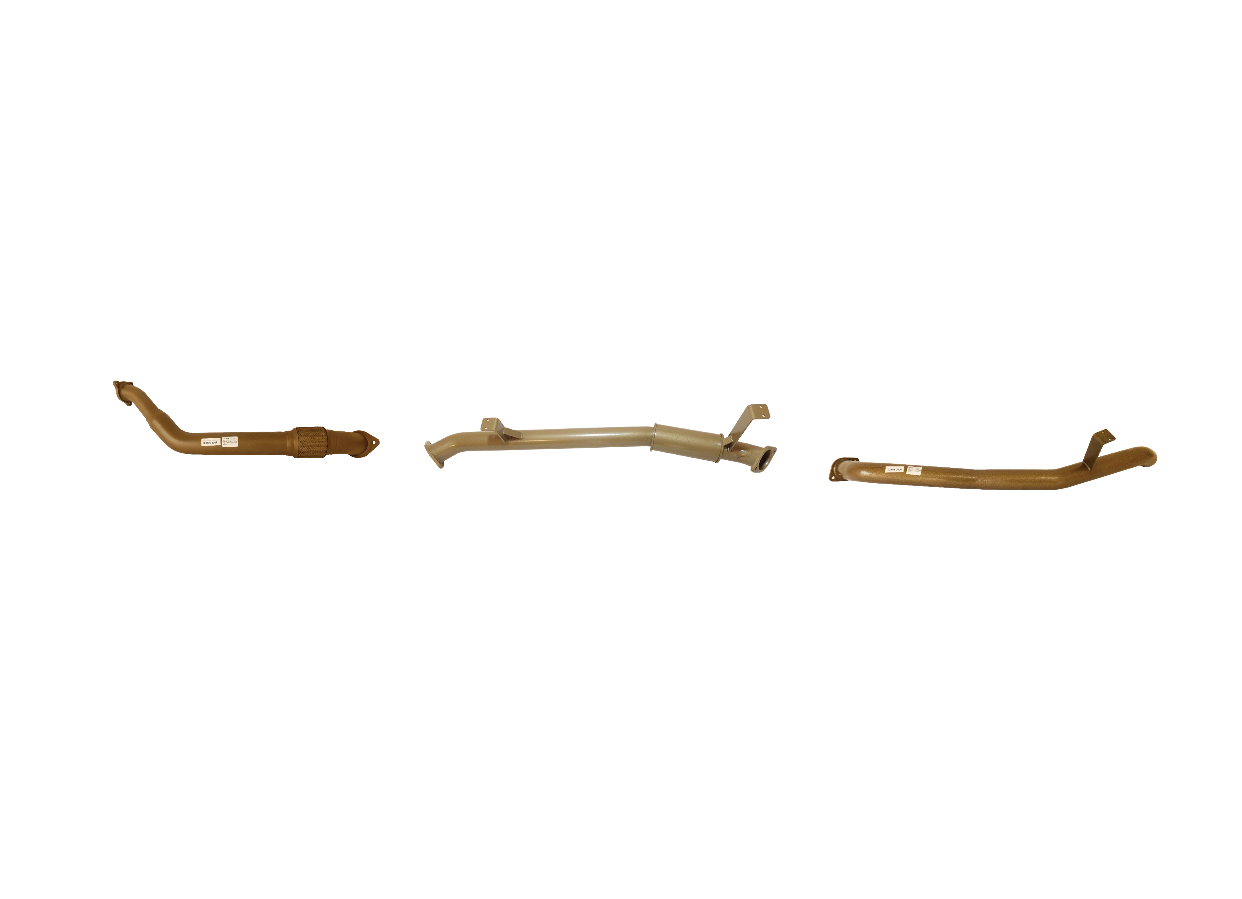 Toyota Landcruiser (2007-2016) 76 Series King Brown Performance Exhaust System - Image 2