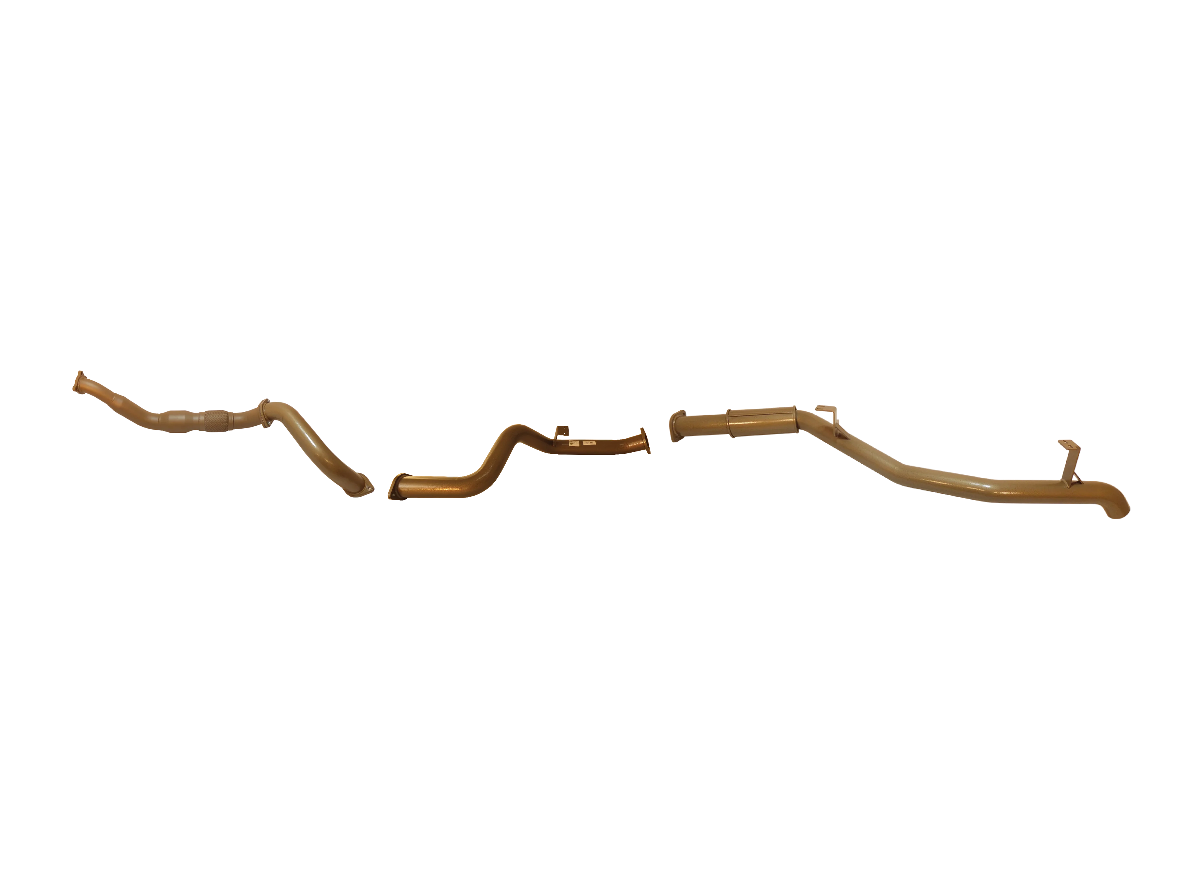 Toyota Landcruiser (2007-2016) 79 Series King Brown Performance Exhaust System - Image 3