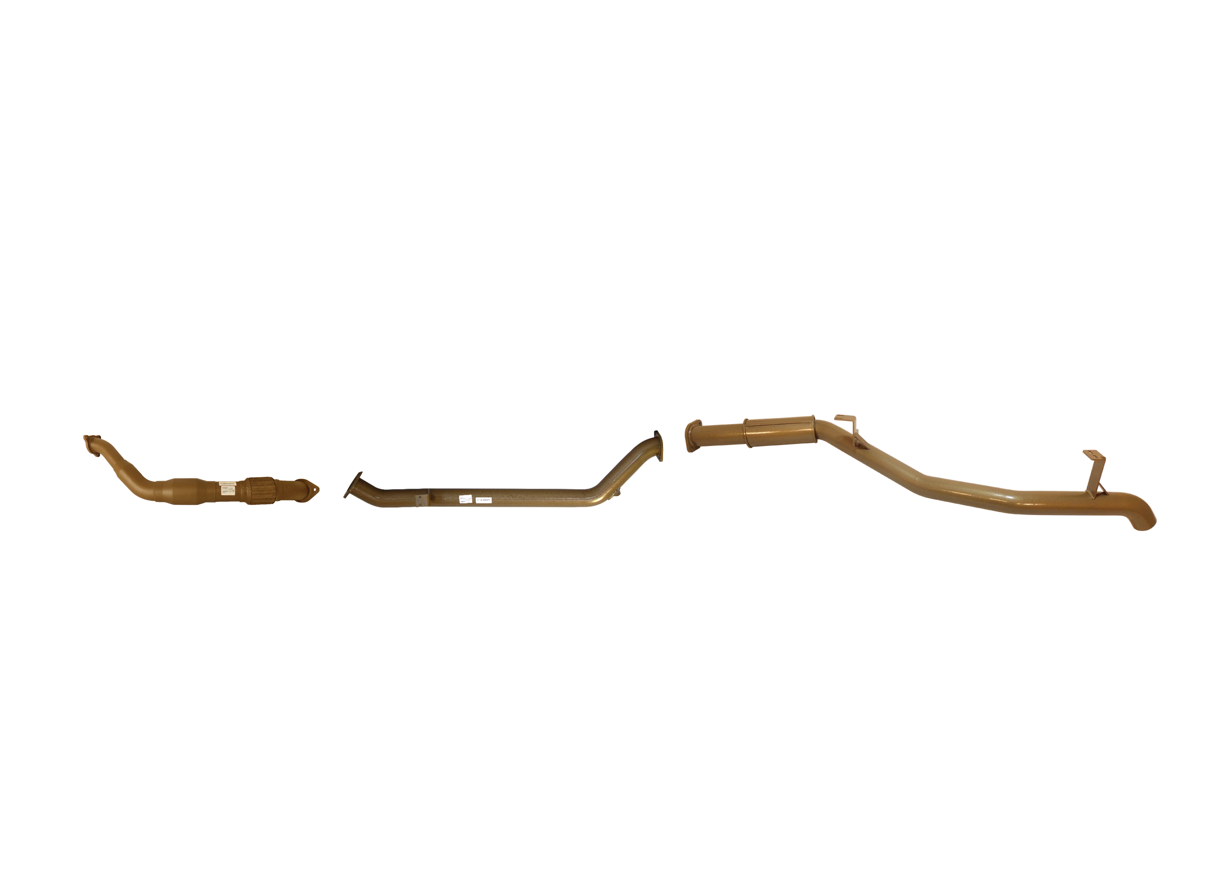 Toyota Landcruiser (2012-2016) 79 Series King Brown Performance Exhaust System - Image 3