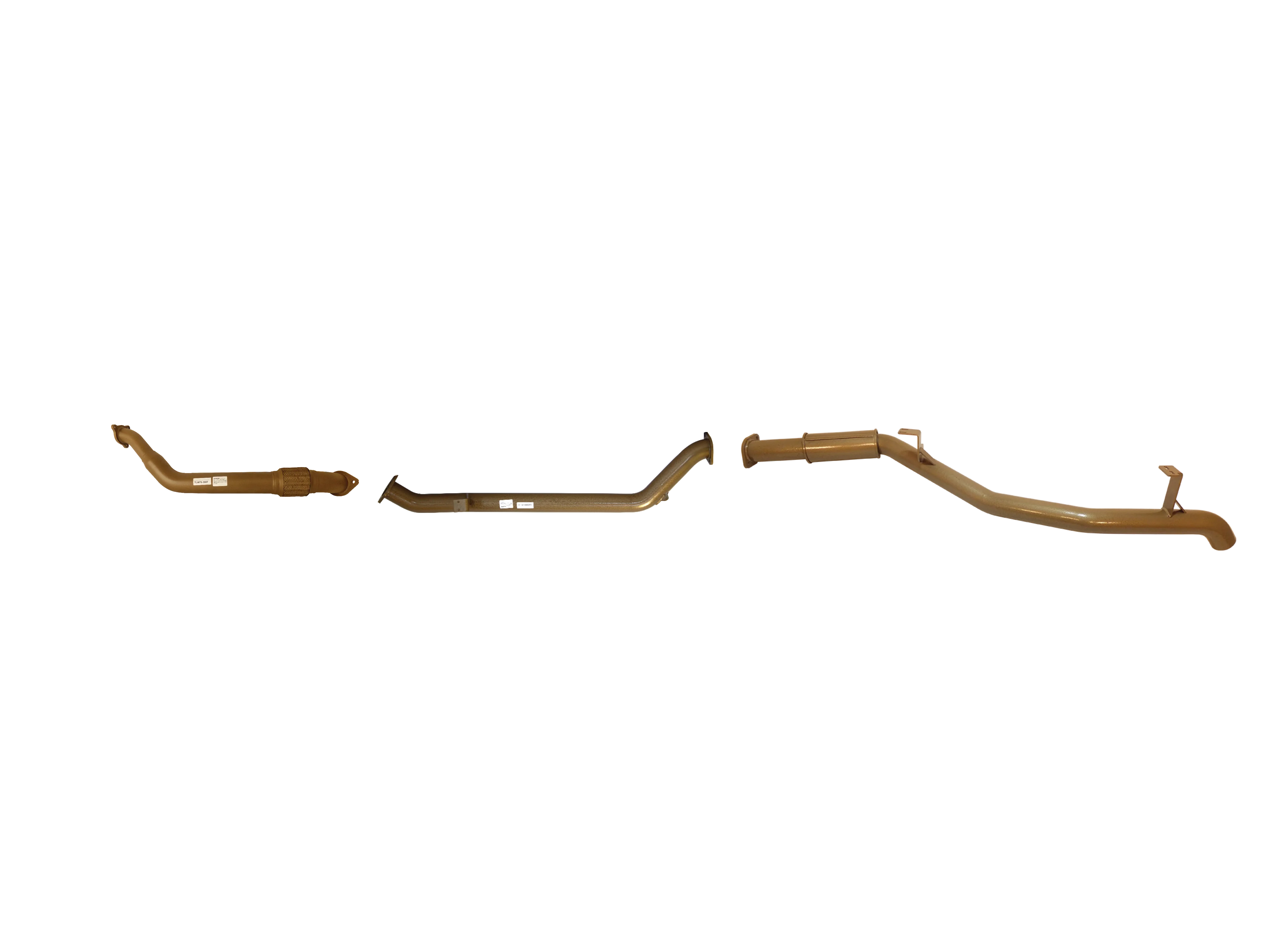 Toyota Landcruiser (2012-2016) 79 Series King Brown Performance Exhaust System - Image 4