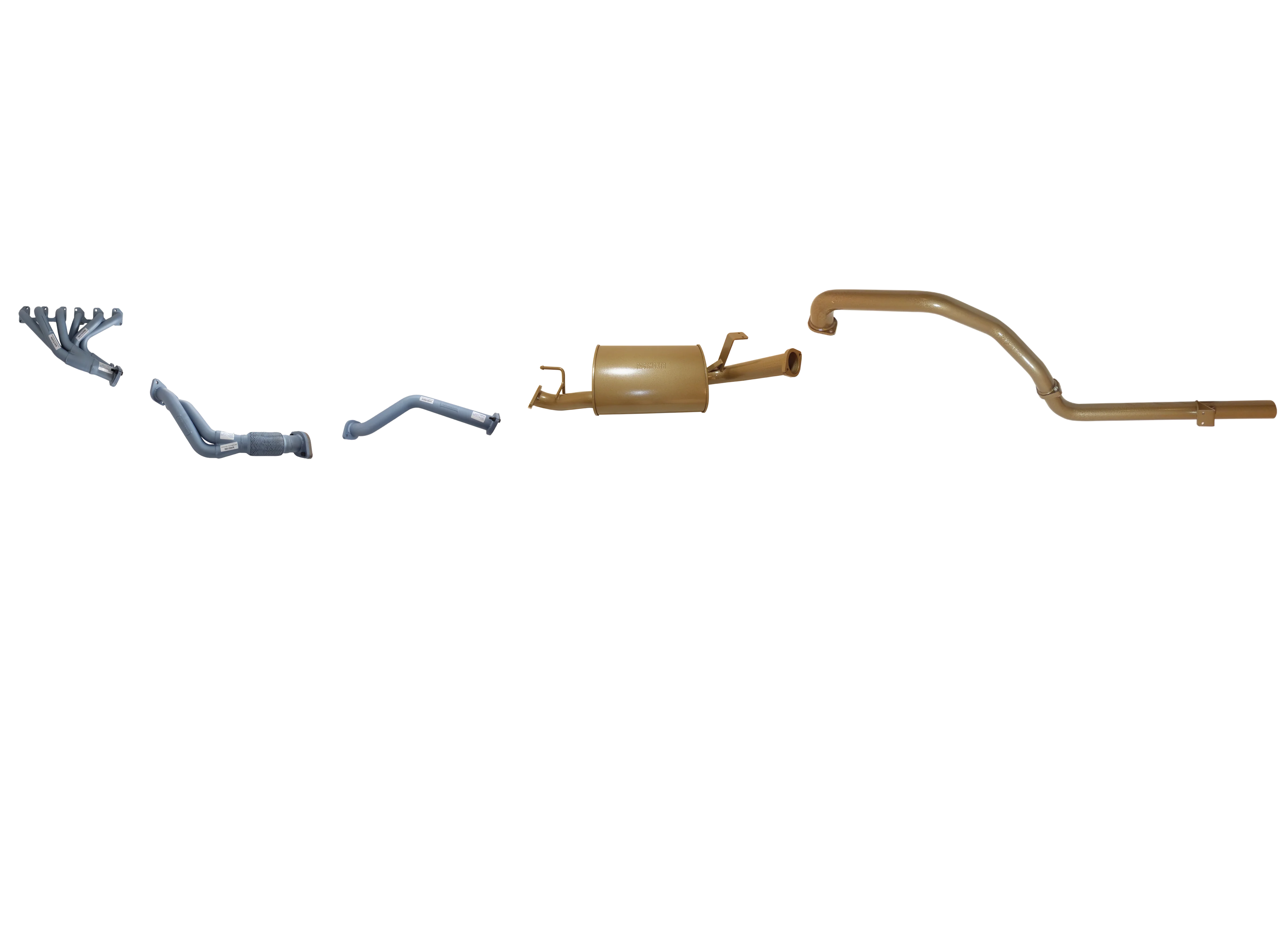 Toyota Landcruiser (1998-2008) 100/105 Series King Brown Performance Exhaust System