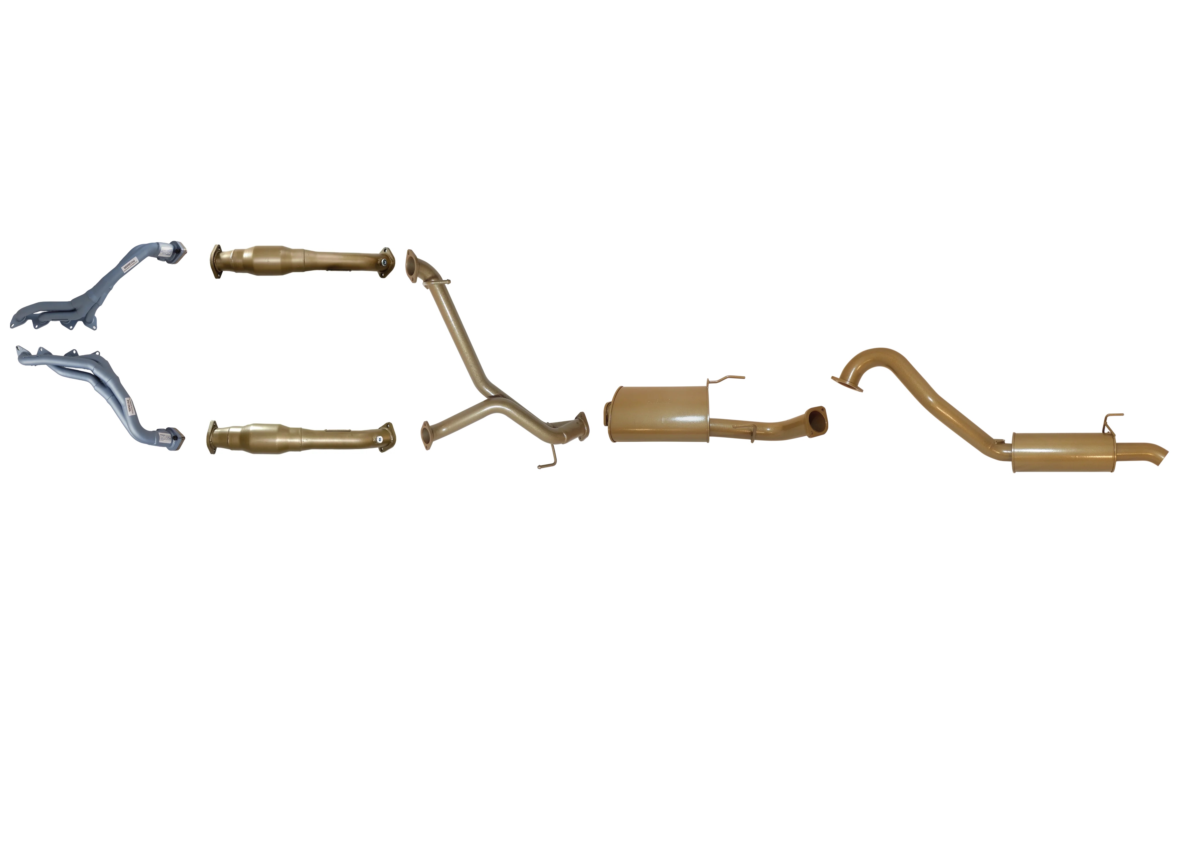 Toyota Landcruiser (1998-2008) 100 Series V8 King Brown Performance Exhaust System