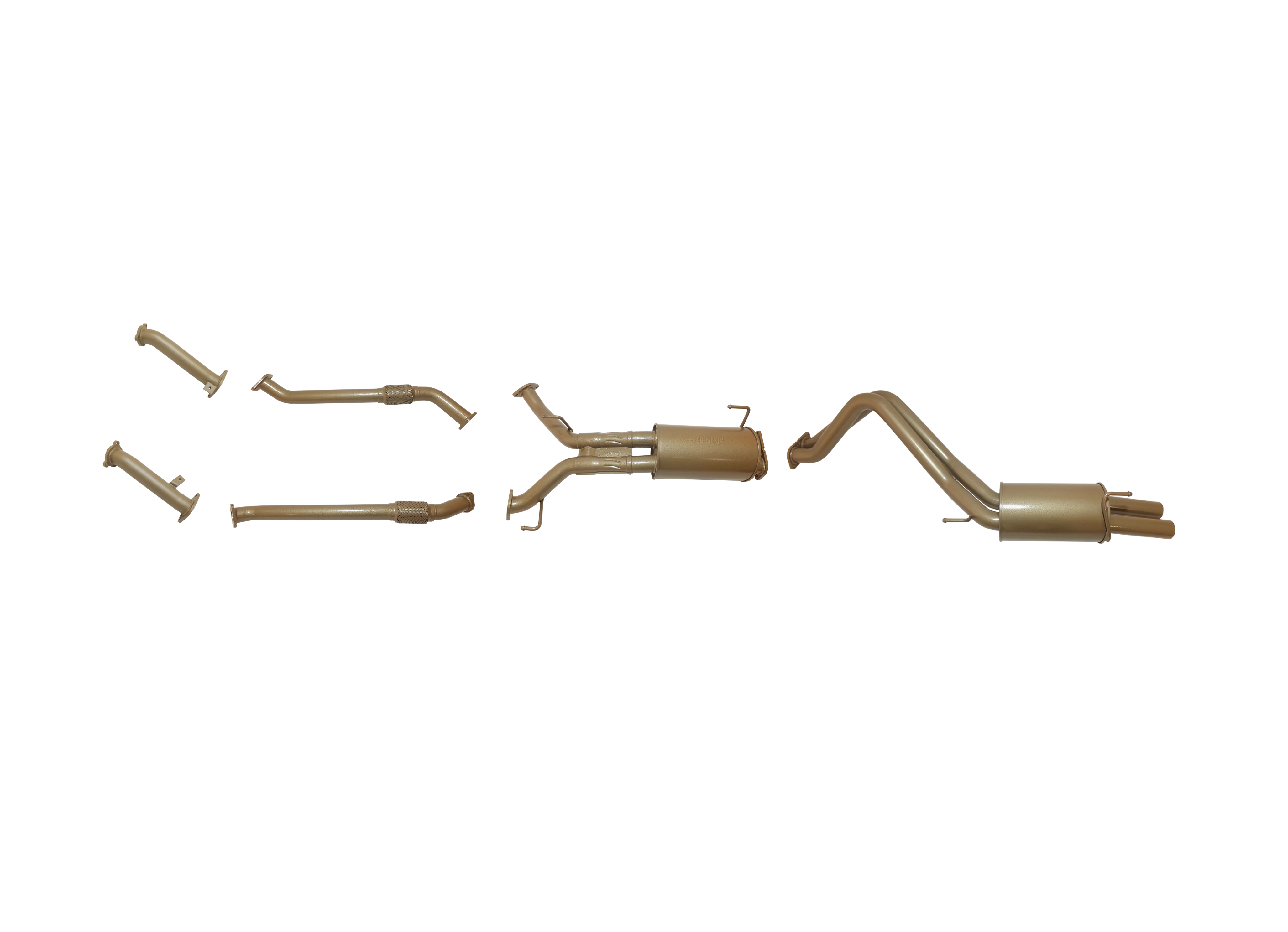Toyota LandCruiser (2008-2015) 200 Series King Brown Performance Exhaust System