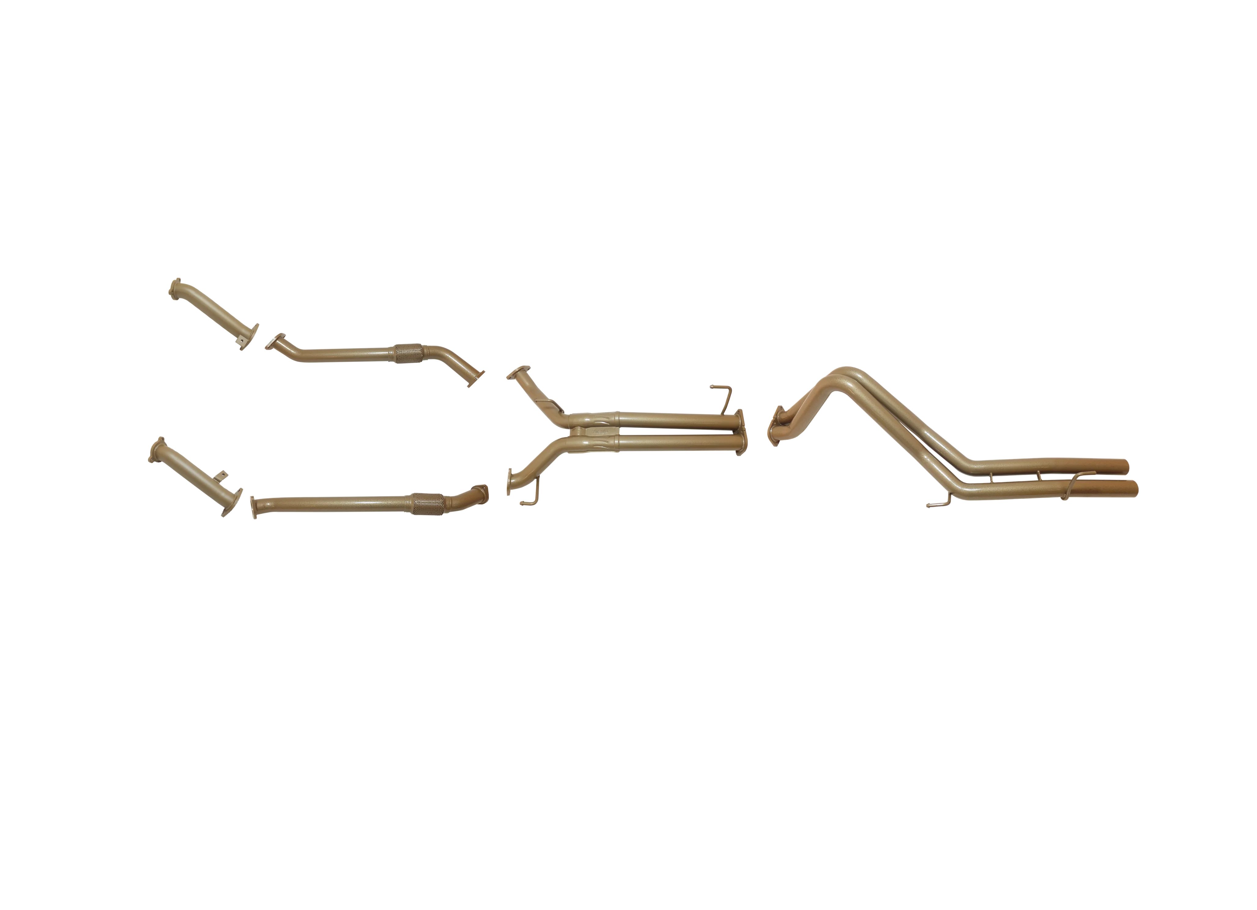 Toyota LandCruiser (2008-2015) 200 Series King Brown Performance Exhaust System - Image 2