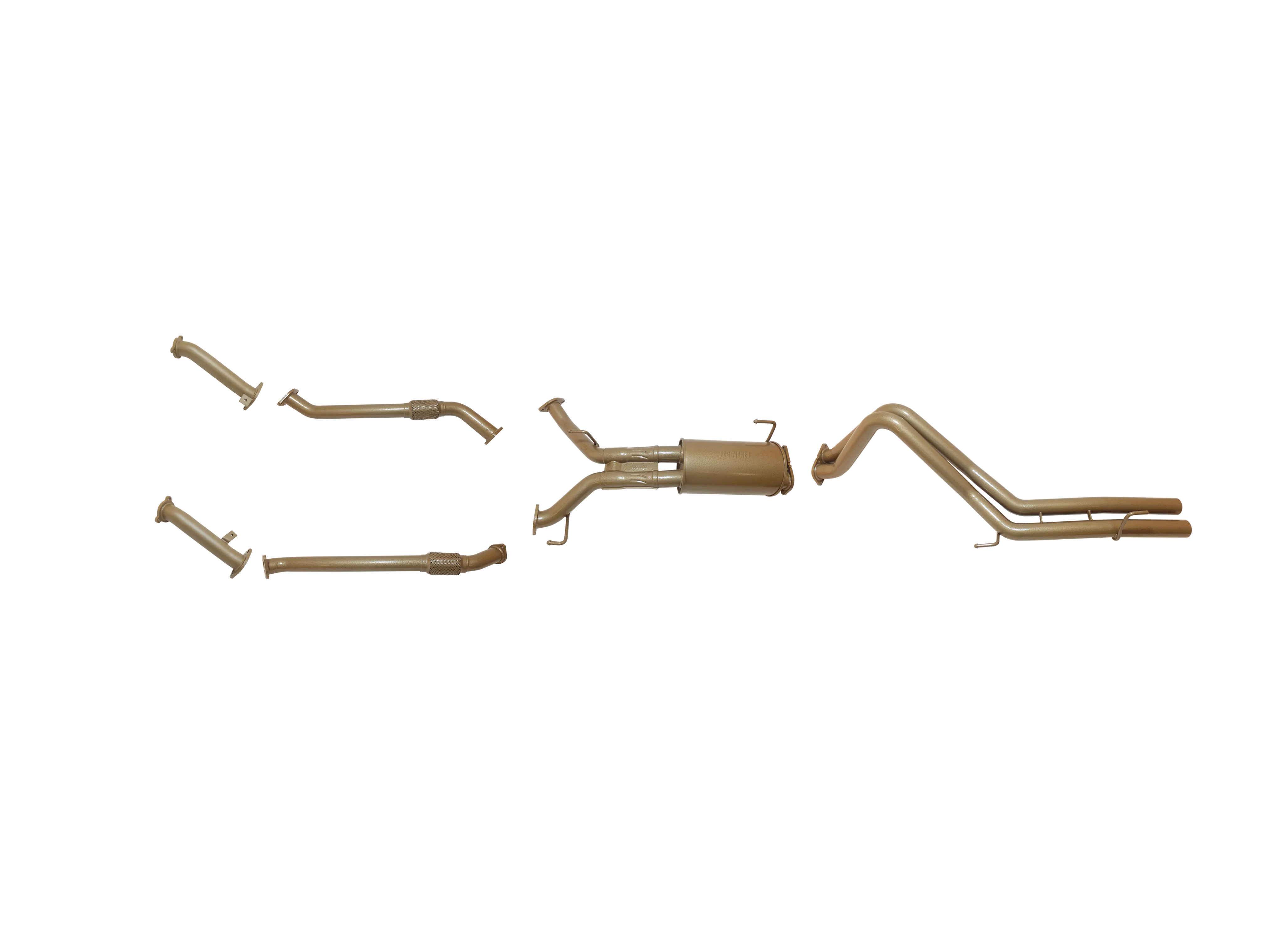 Toyota LandCruiser (2008-2015) 200 Series King Brown Performance Exhaust System - Image 4