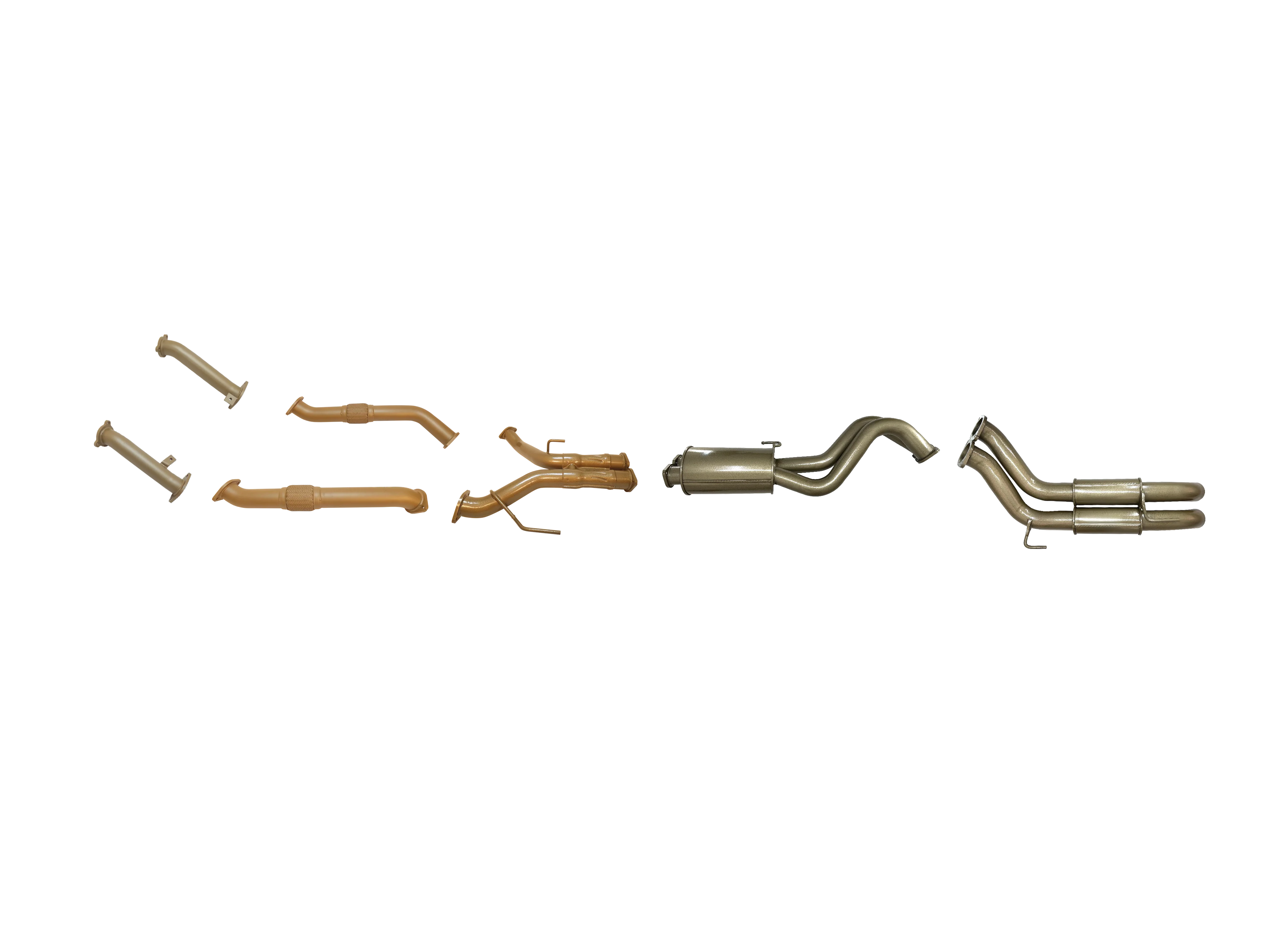 Toyota Landcruiser (2008-2015) 4.5 V8 200 Series King Brown Performance Exhaust System