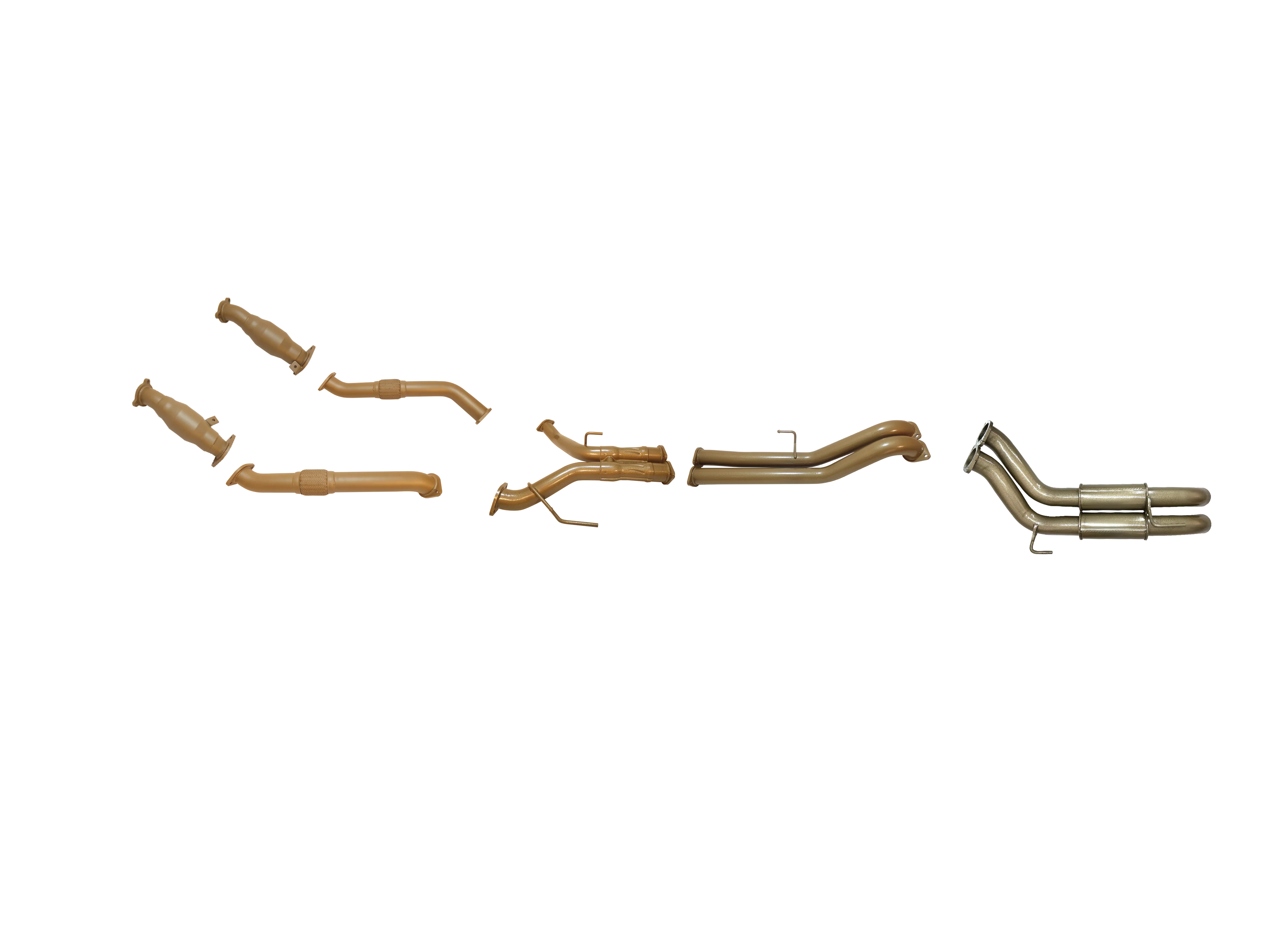 Toyota Landcruiser (2008-2015) 4.5 V8 200 Series King Brown Performance Exhaust System - Image 2