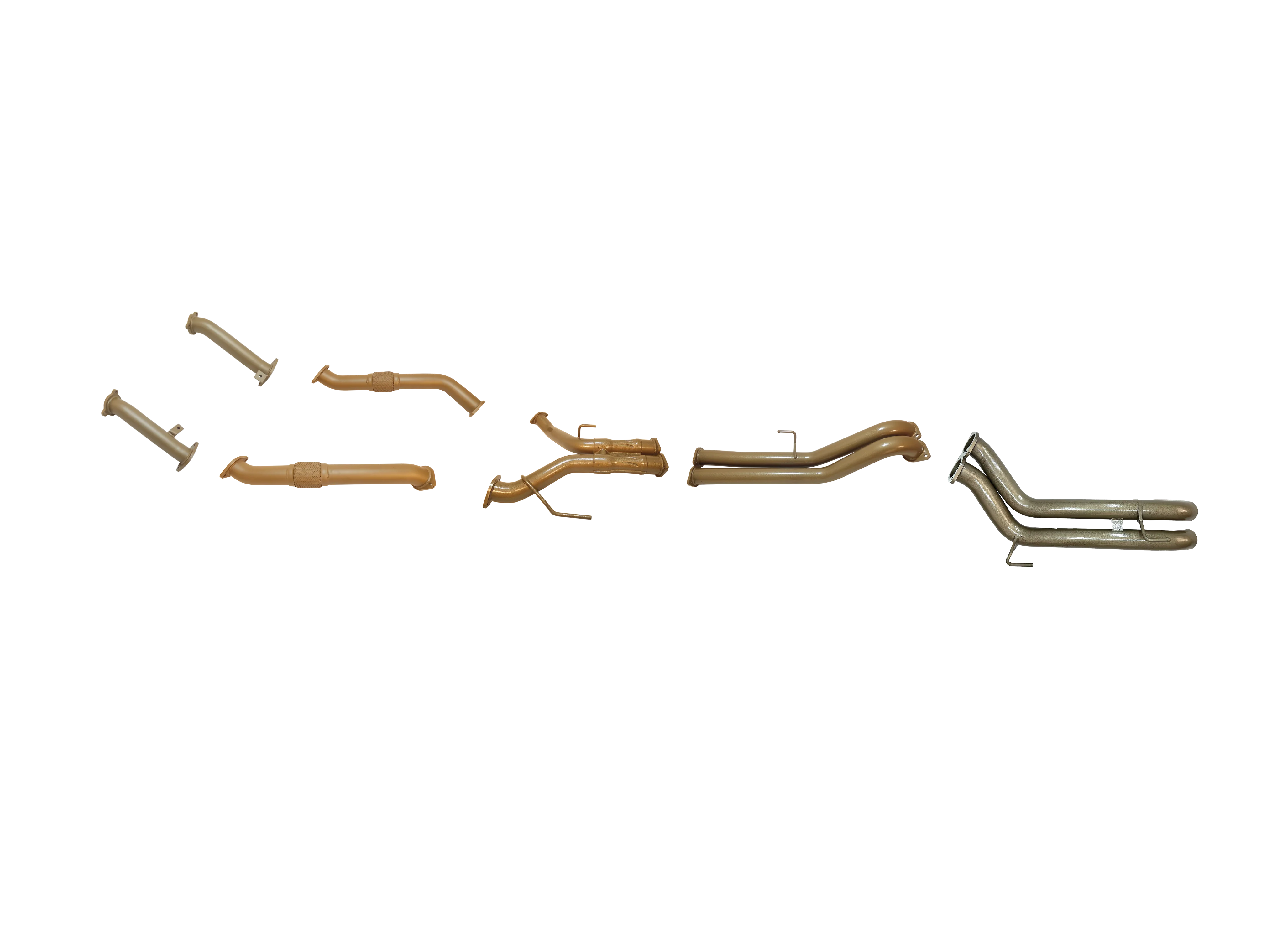 Toyota Landcruiser (2008-2015) 4.5 V8 200 Series King Brown Performance Exhaust System - Image 4
