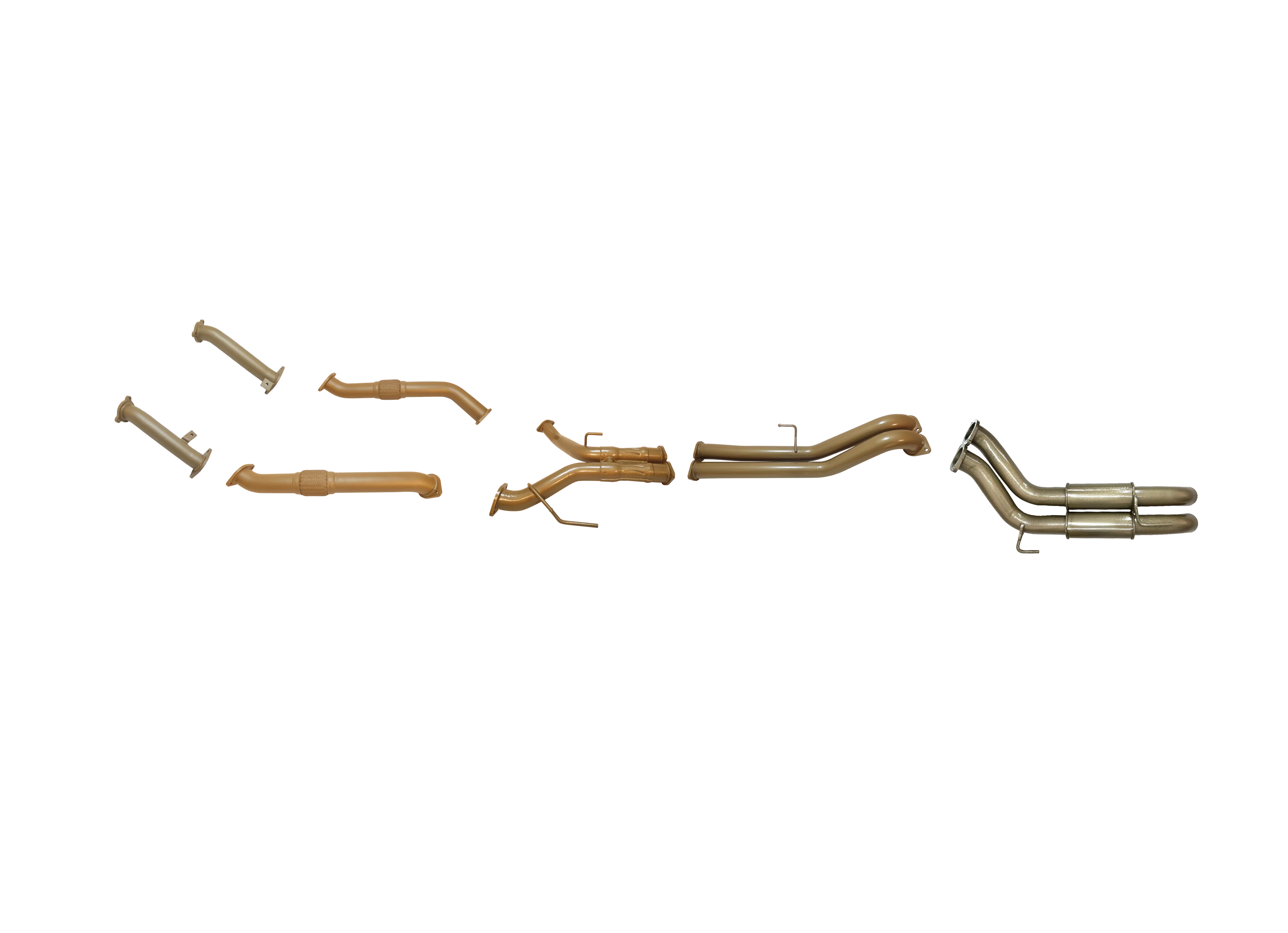 Toyota Landcruiser (2008-2015) 4.5 V8 200 Series King Brown Performance Exhaust System - Image 5