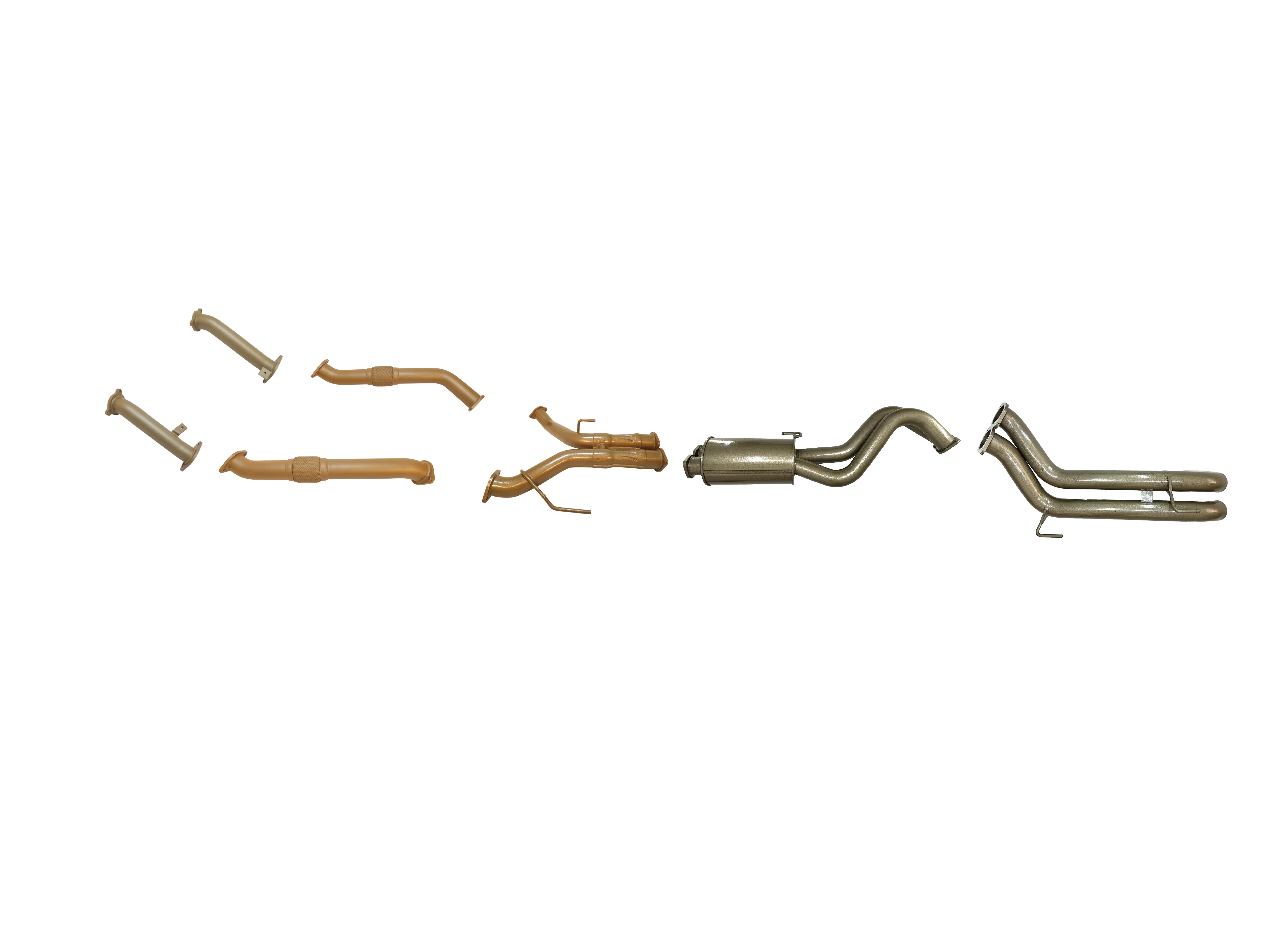 Toyota Landcruiser (2008-2015) 4.5 V8 200 Series King Brown Performance Exhaust System - Image 6