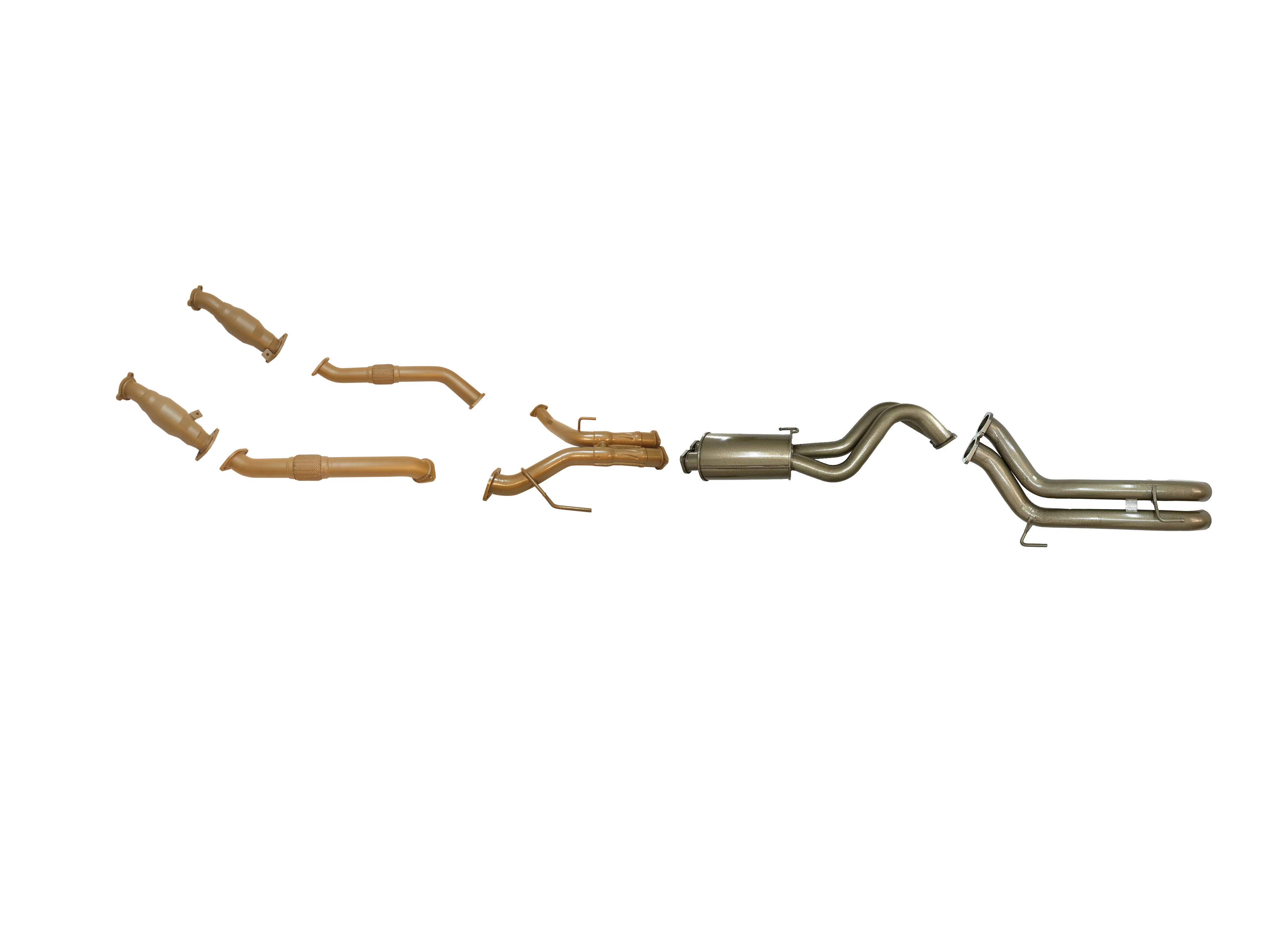 Toyota Landcruiser (2008-2015) 4.5 V8 200 Series King Brown Performance Exhaust System - Image 8