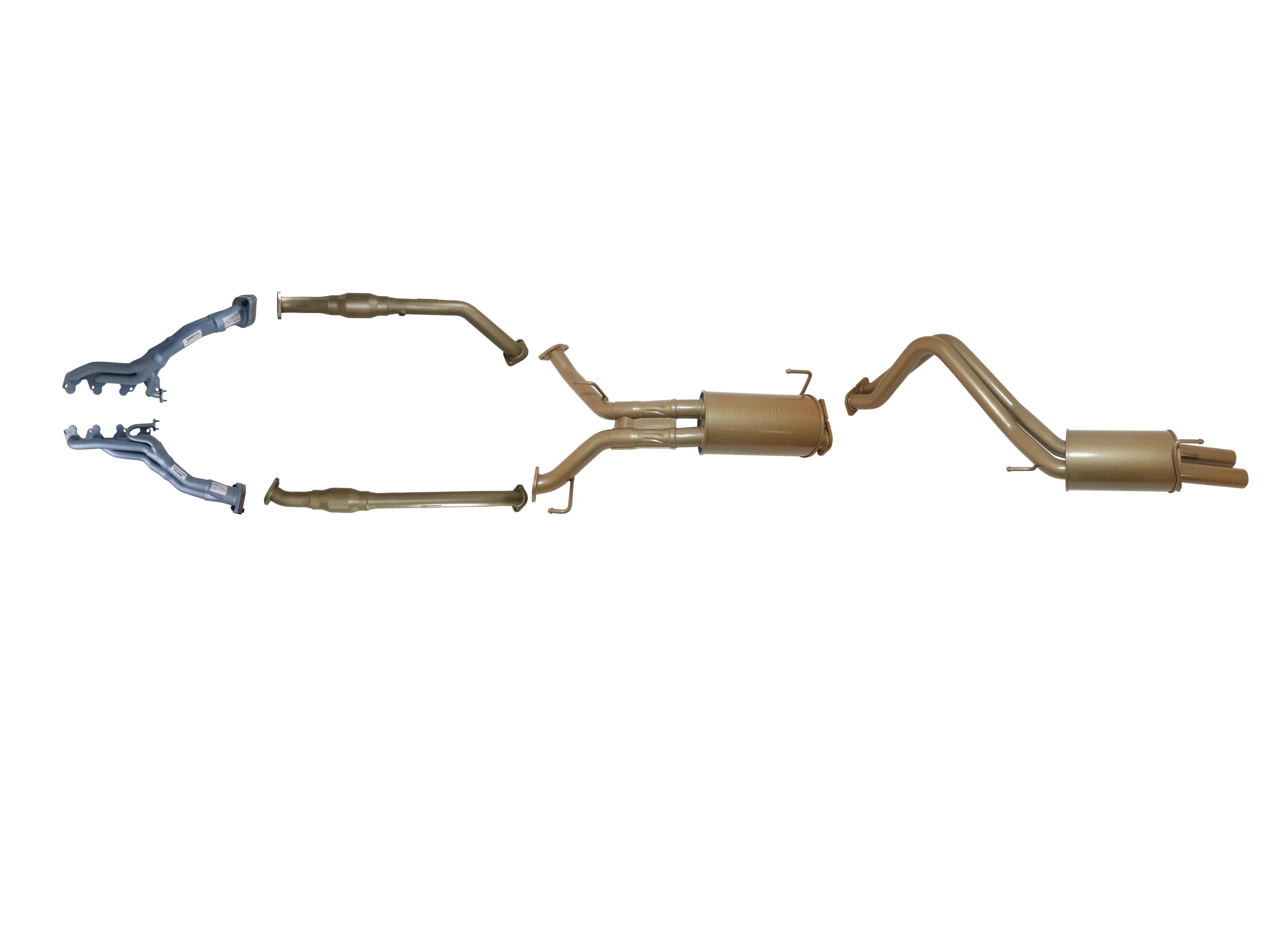 Toyota Landcruiser (2008-2015) 200 Series 4.7 V8 Petrol King Brown Performance Exhaust System - Image 2