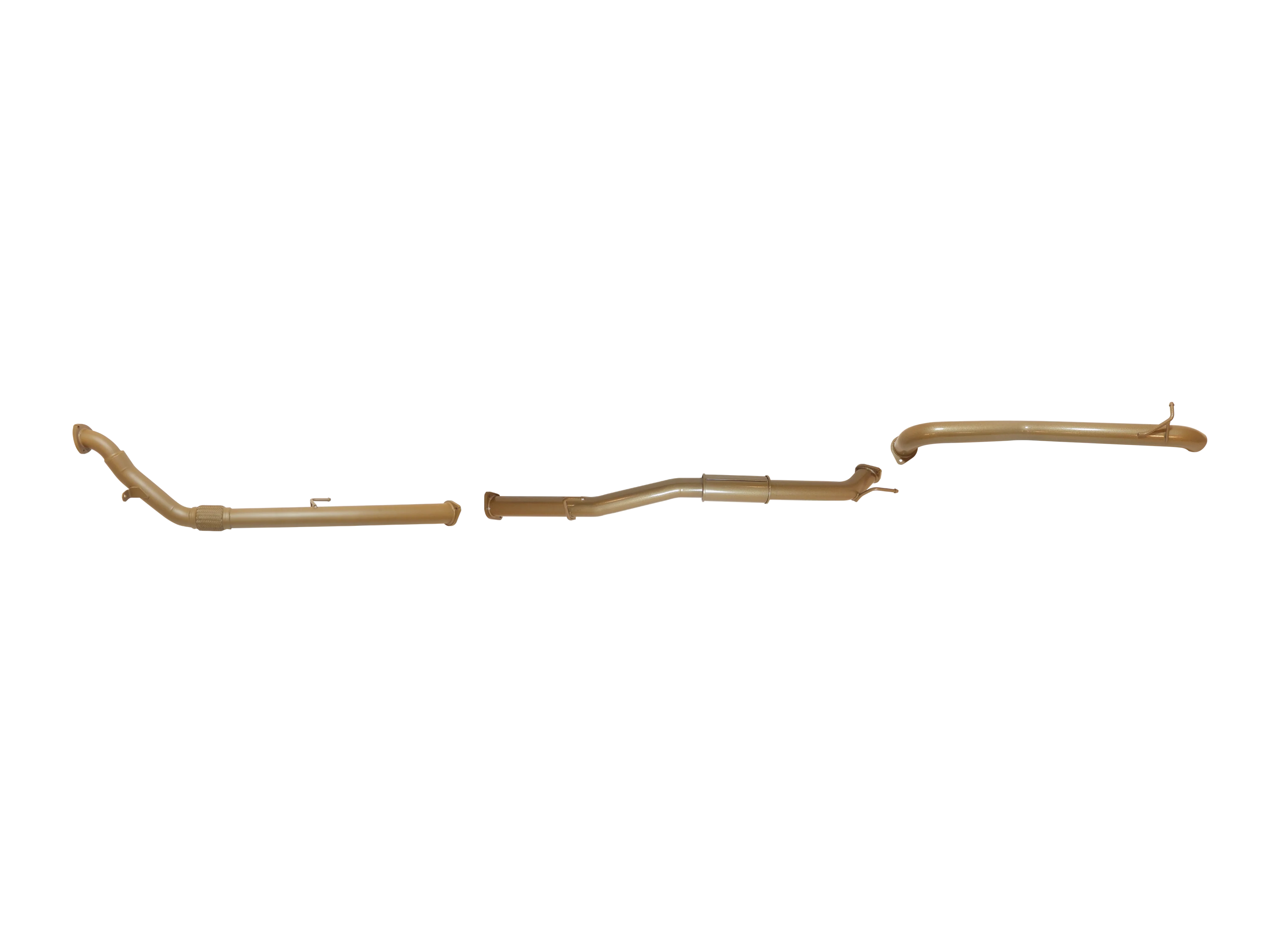 Toyota Hilux (2005-2015) KUN26 3.0 Turbo Diesel King Brown Performance Exhaust System - Image 3