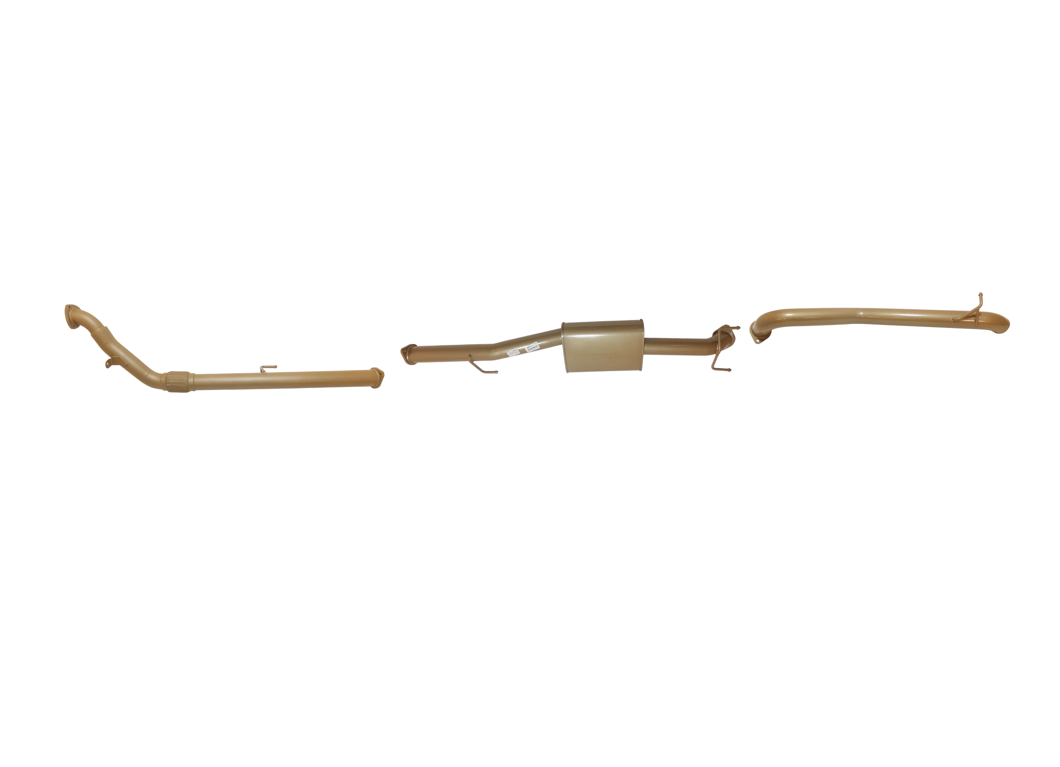 Toyota Hilux (2005-2015) KUN26 3.0 Turbo Diesel King Brown Performance Exhaust System - Image 9