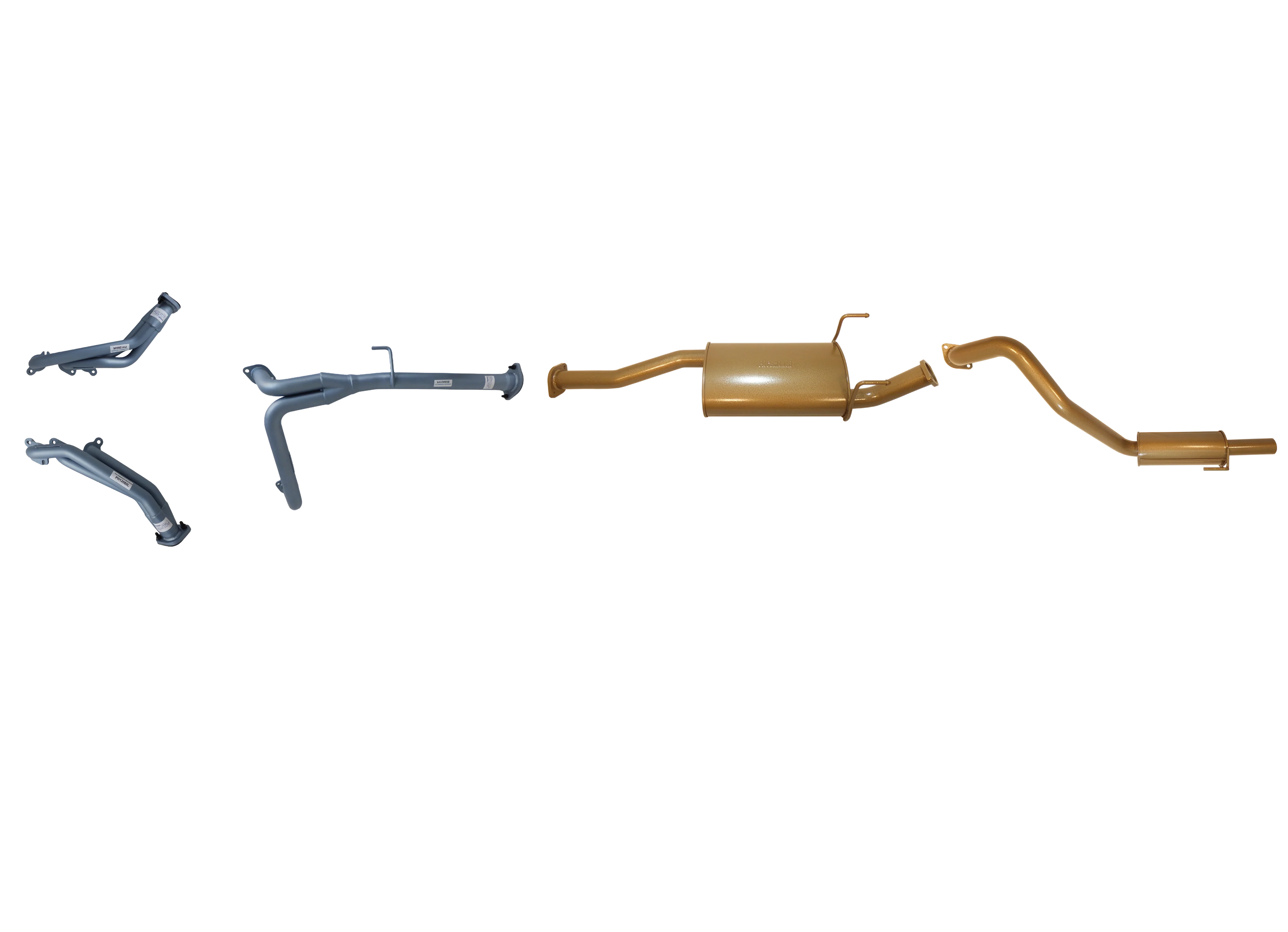 Toyota Prado (1996-2003) 95 Series V6 King Brown Performance Exhaust System