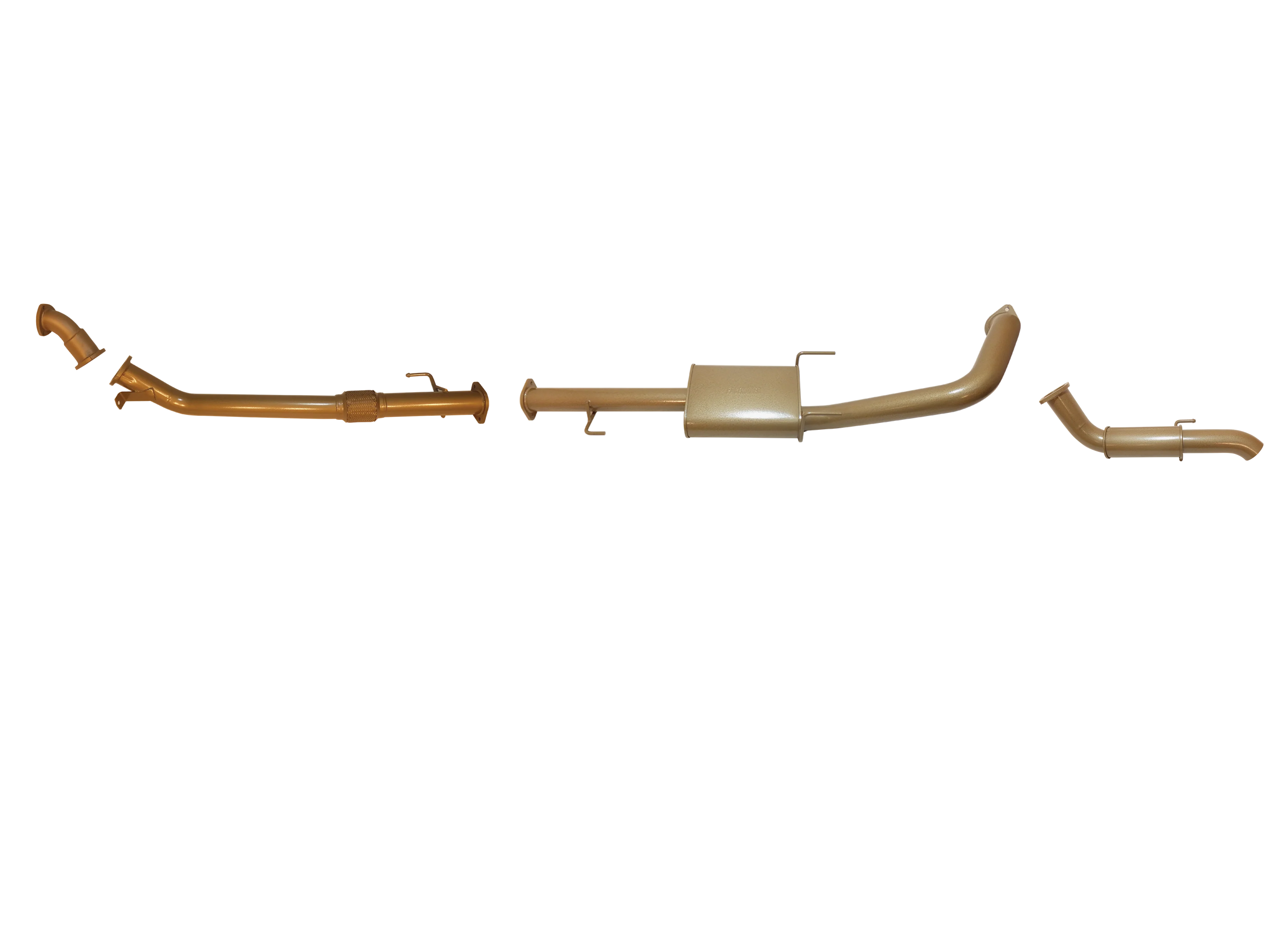 Toyota Prado (2006-2015) 120/150 Series King Brown Performance Exhaust System