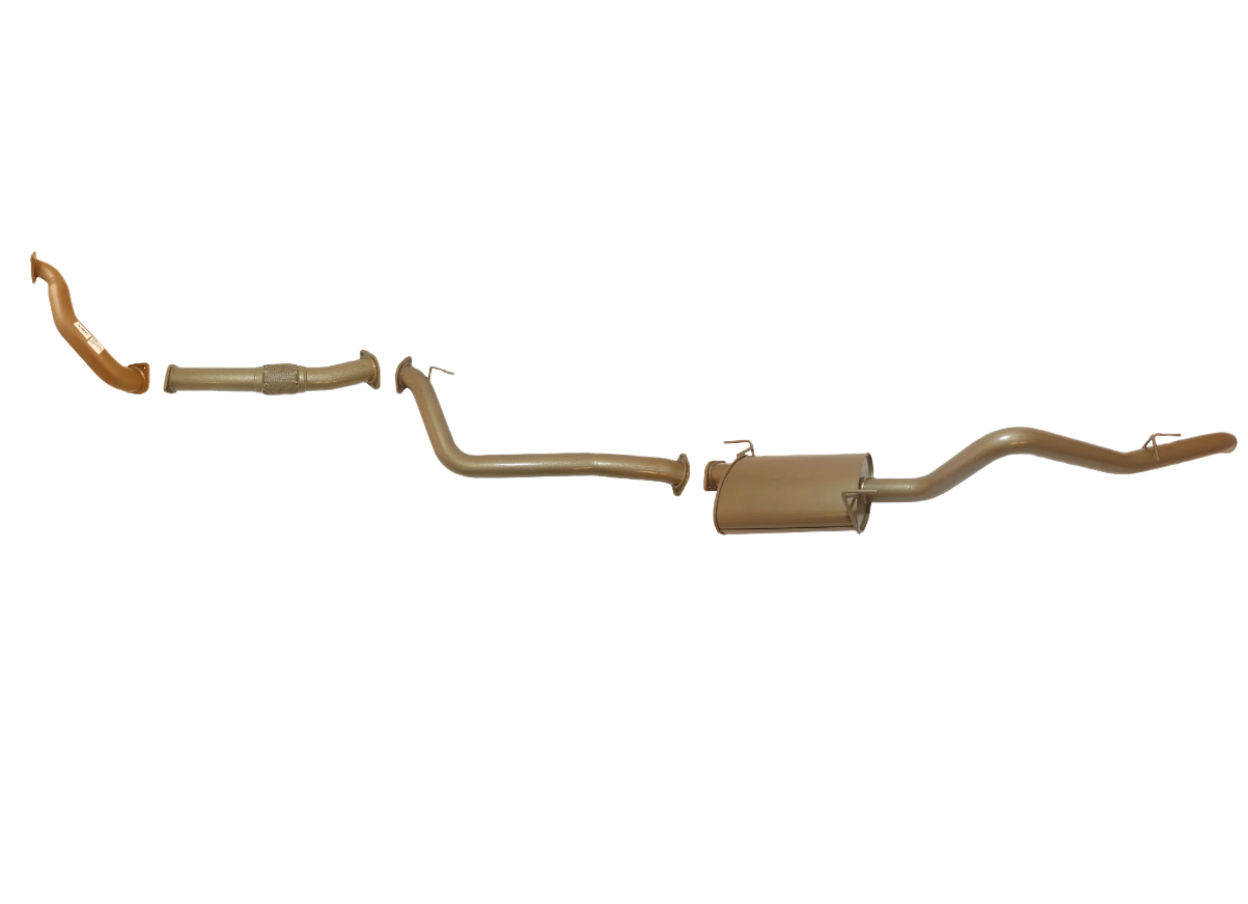 Holden Colorado (2008-2010) RC King Brown Performance Exhaust System