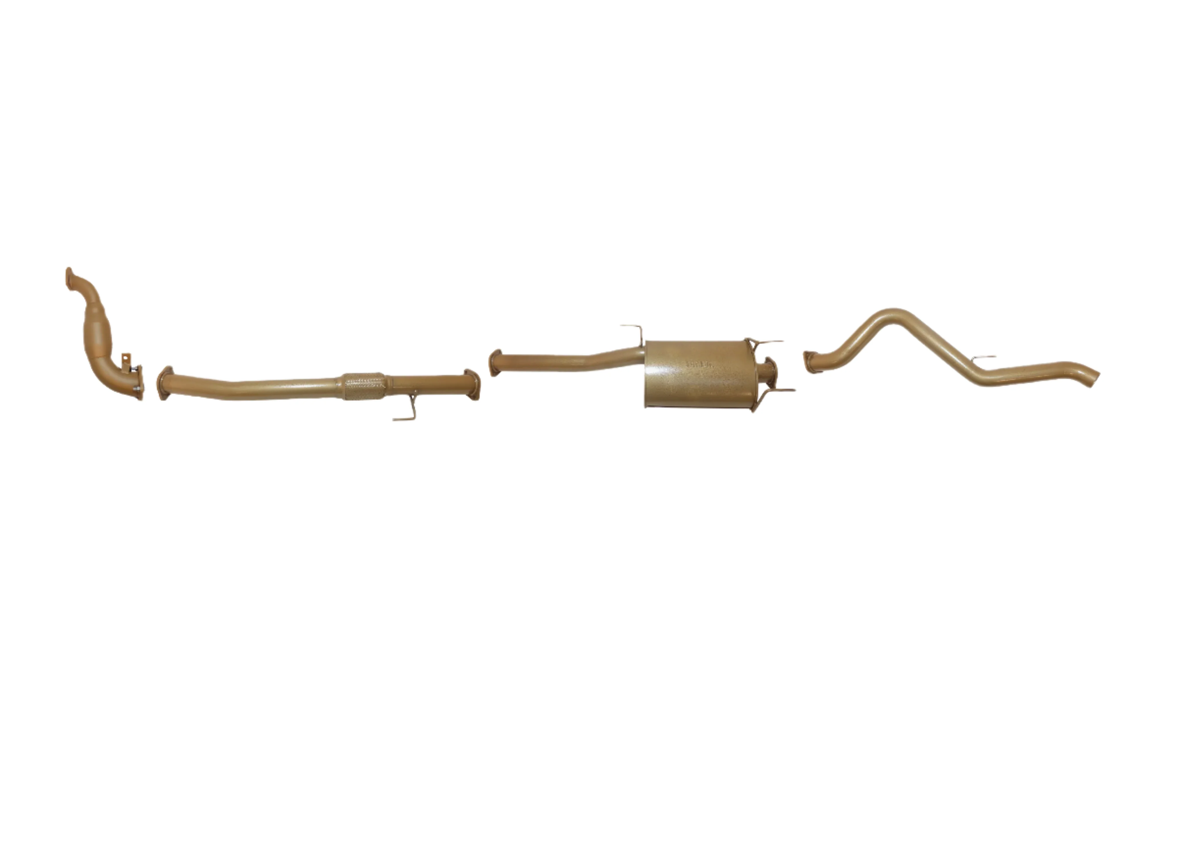 Holden Colorado 7 (2012-2016) RG King Brown Performance Exhaust System - Image 4