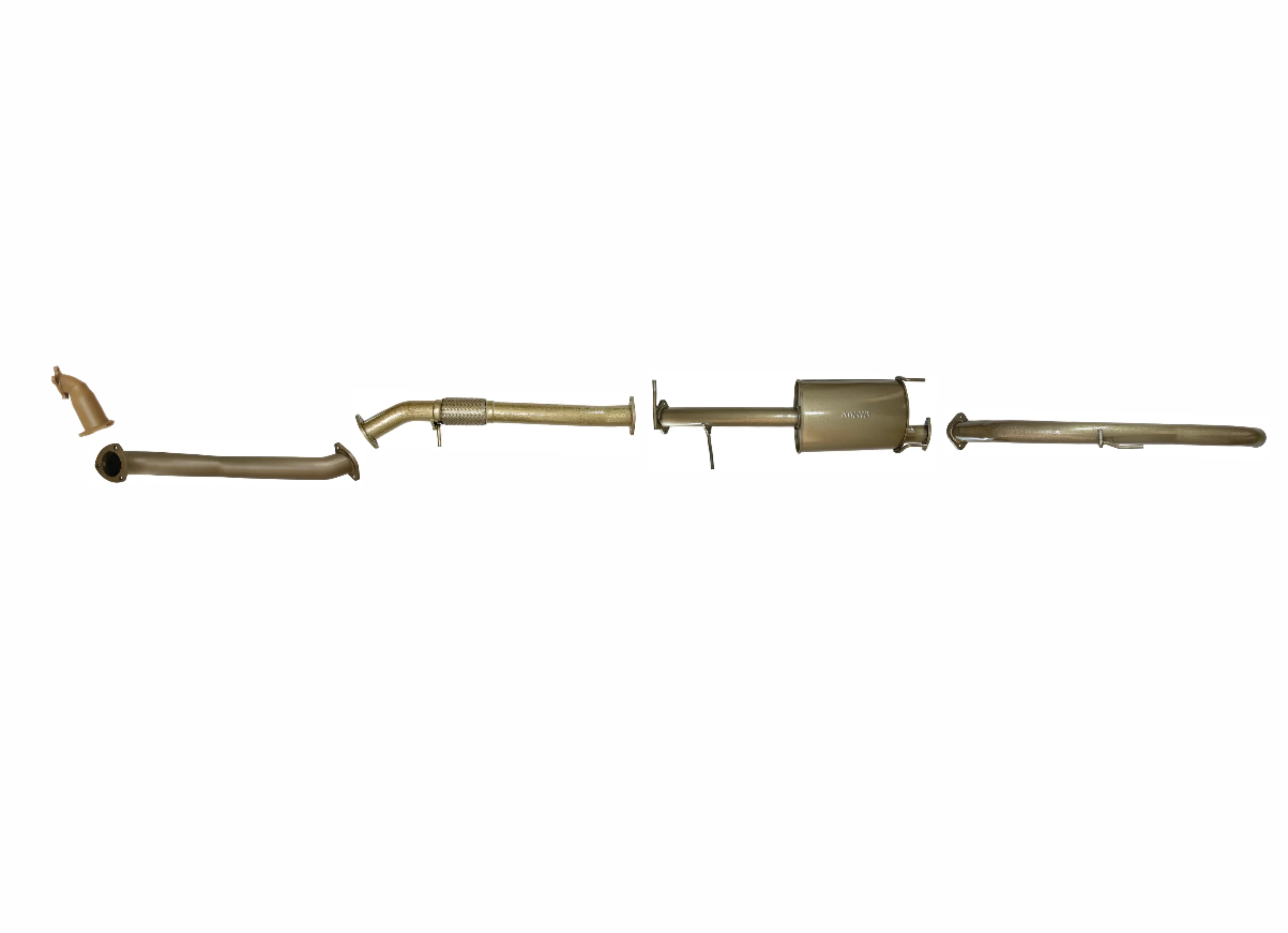 Mazda BT50 (2006-2011) UN King Brown Performance Exhaust System