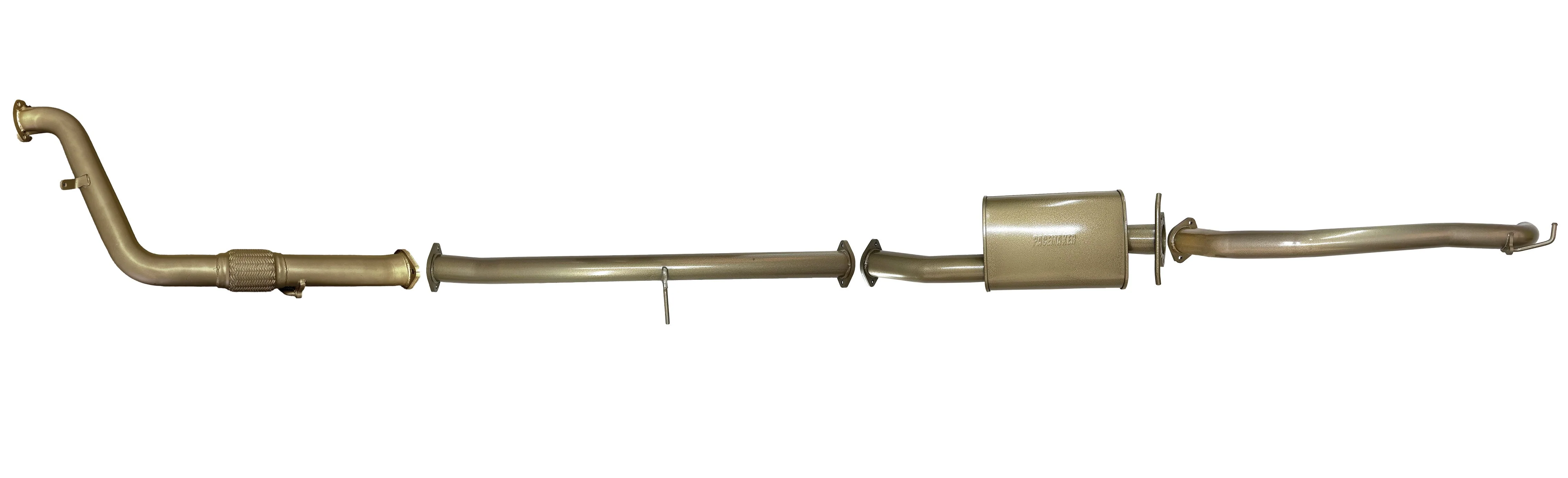 Mazda BT50 (2011-2016) UP King Brown Performance Exhaust System - Image 5